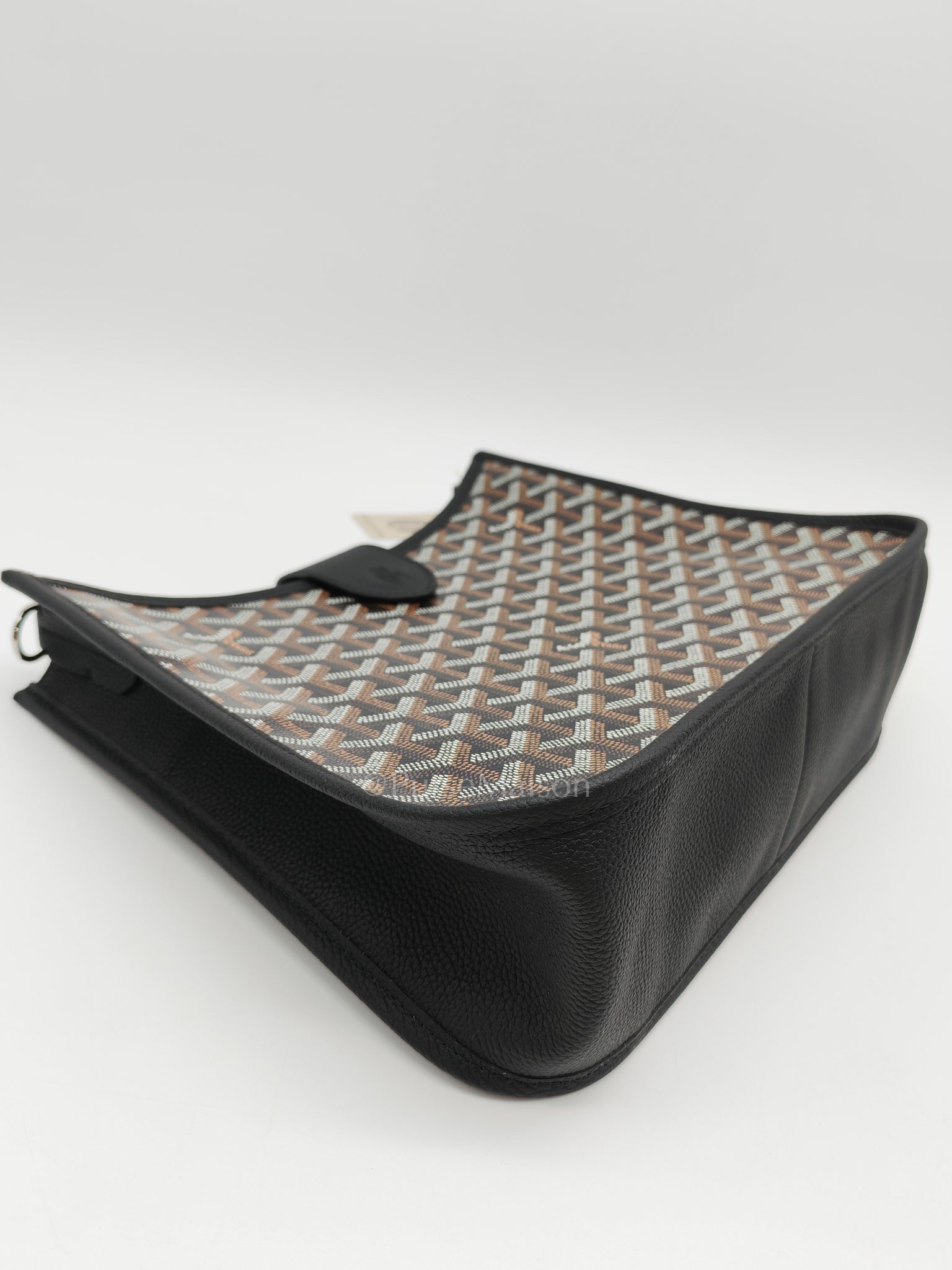 Sac Musette PM in Black Goyardine Canvas Shoulder Bag | Purse Maison Luxury Bags Shop