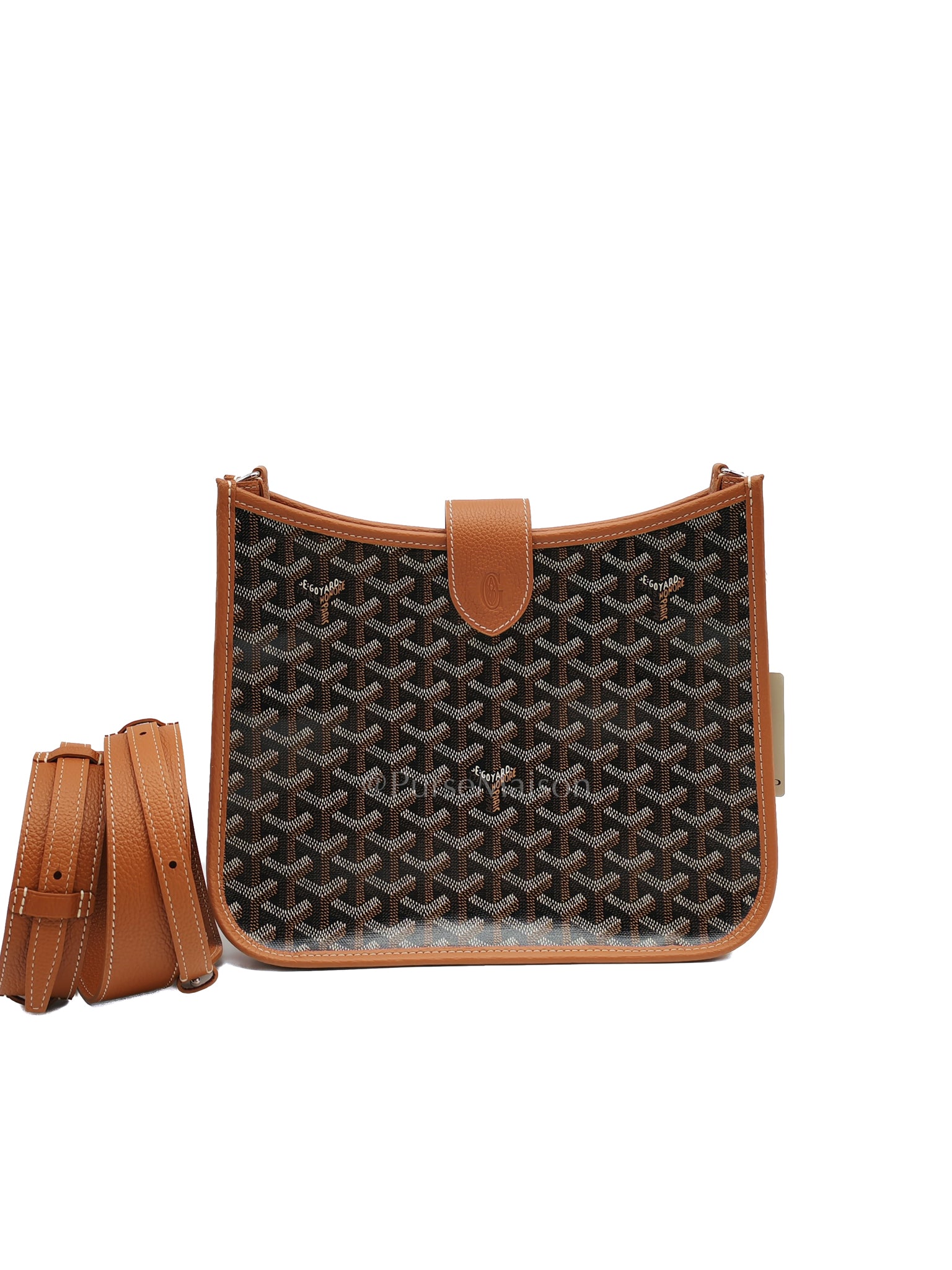 Sac Musette PM in Tan Goyardine Canvas Shoulder Bag | Purse Maison Luxury Bags Shop