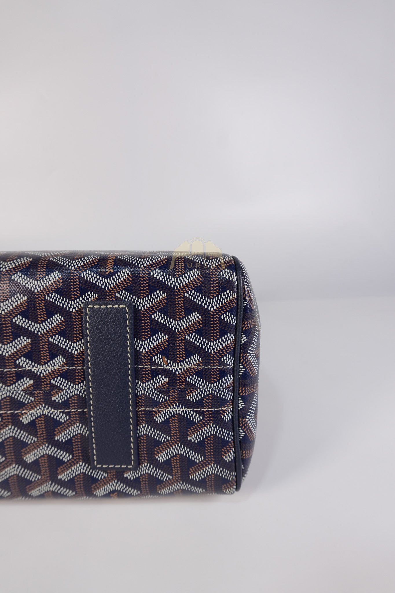 Sac Rouette PM in Navy Blue/ Bleu Marine Goyardine Canvas | Purse Maison Luxury Bags Shop