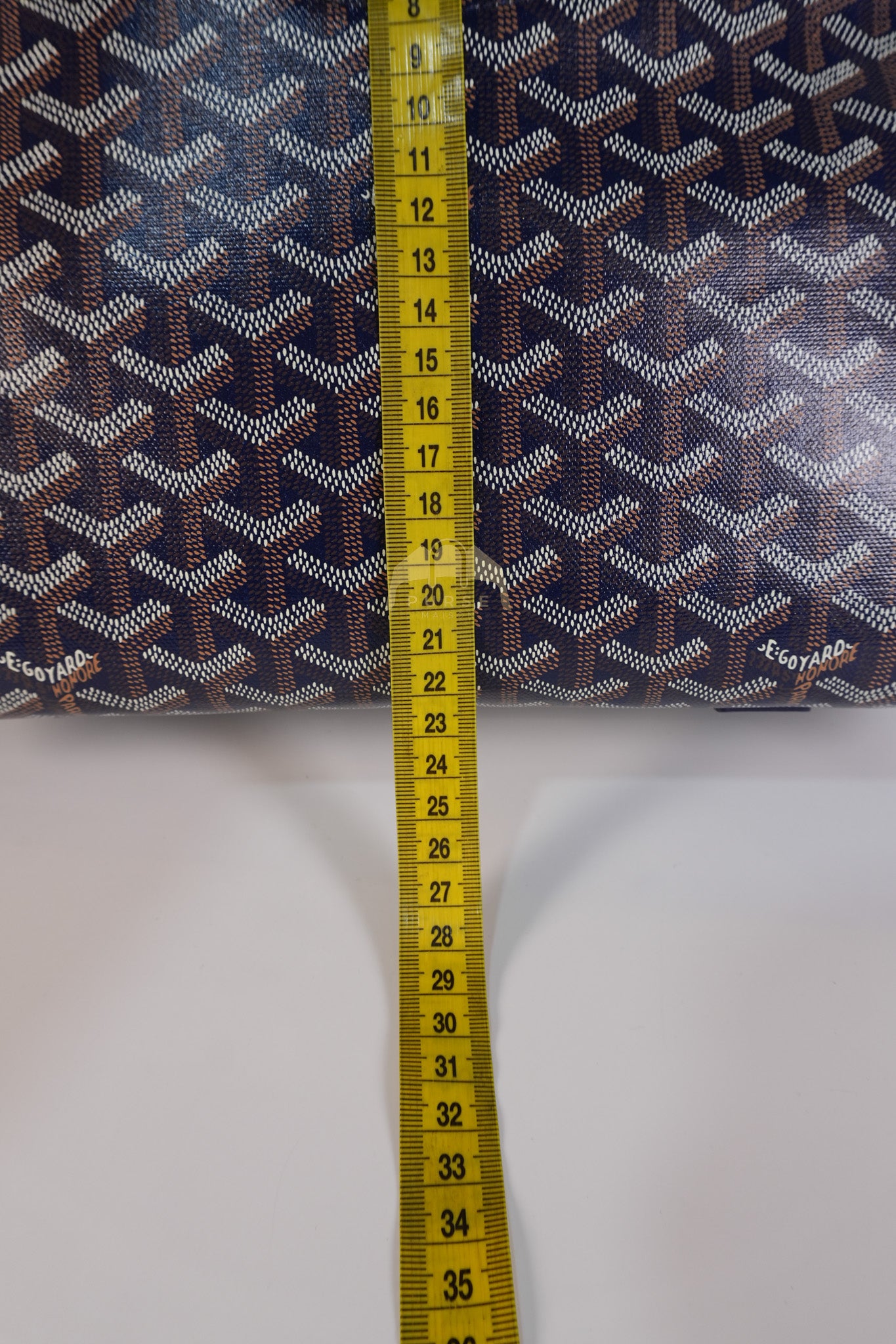 Sac Rouette PM in Navy Blue/ Bleu Marine Goyardine Canvas | Purse Maison Luxury Bags Shop