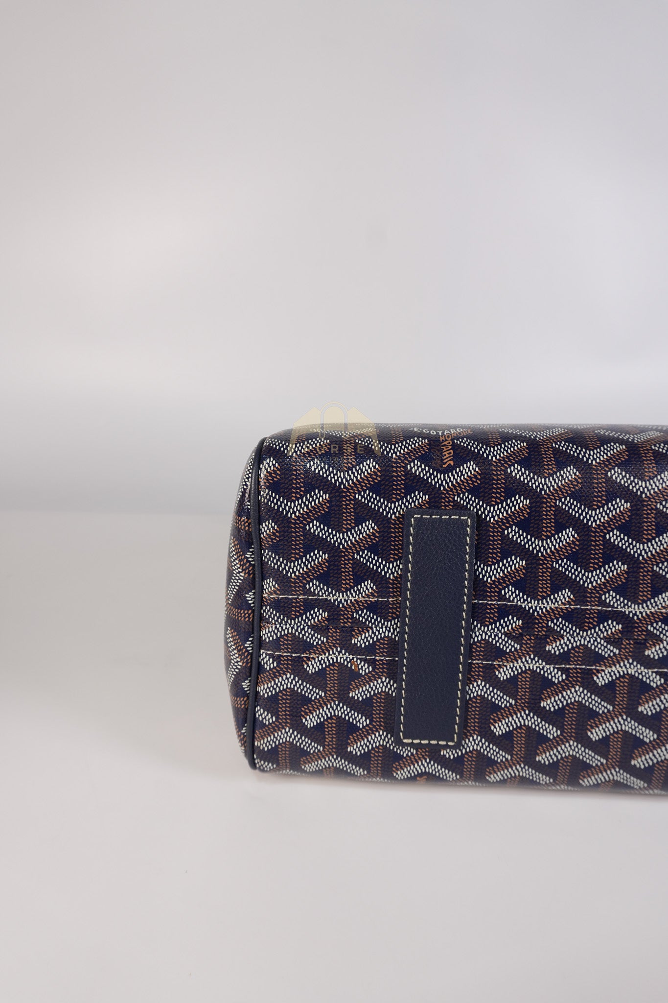 Sac Rouette PM in Navy Blue/ Bleu Marine Goyardine Canvas | Purse Maison Luxury Bags Shop