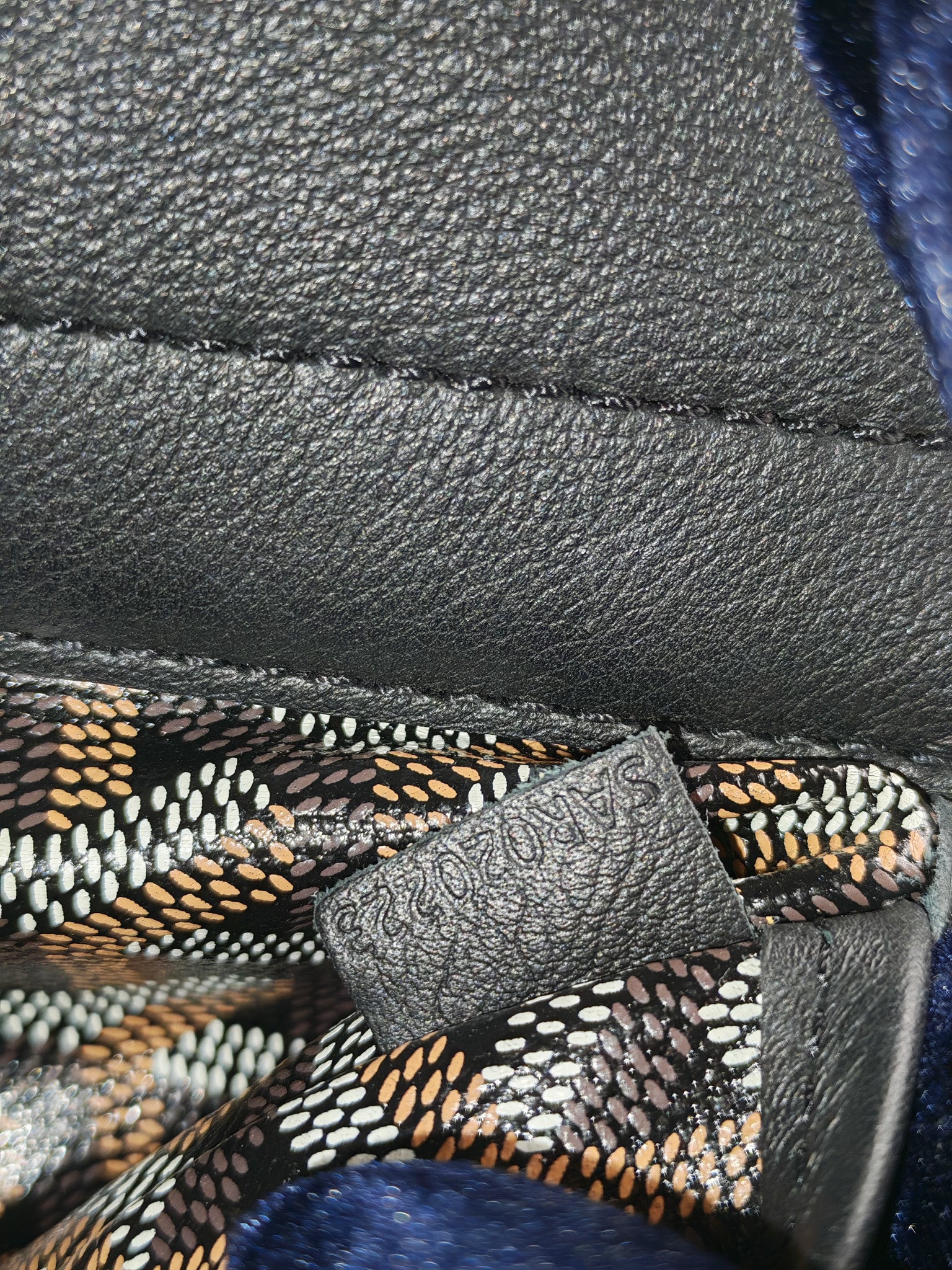 Sac Rouette Souple PM in Black Goyardine Canvas | Purse Maison Luxury Bags Shop