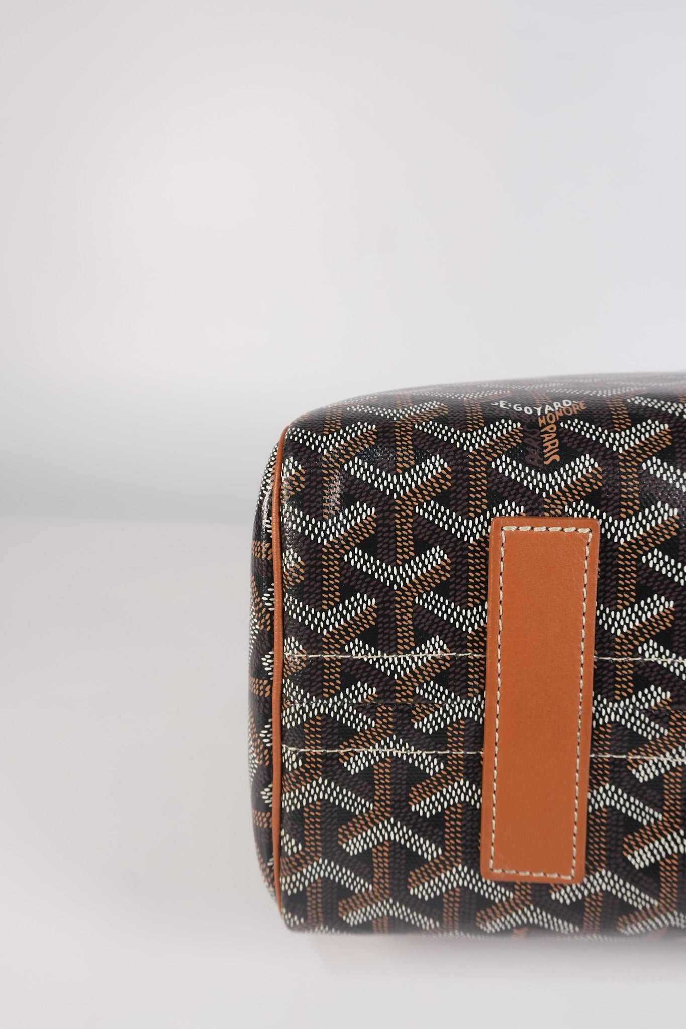 Sac Rouette Souple PM in Noir Et Naturel/Tan | Purse Maison Luxury Bags Shop