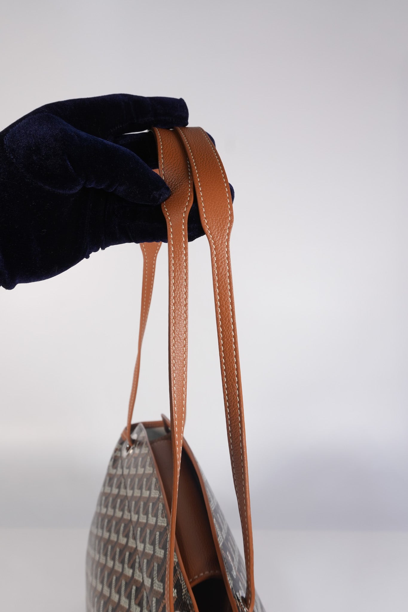 Sac Rouette Souple PM in Noir Et Naturel/Tan | Purse Maison Luxury Bags Shop