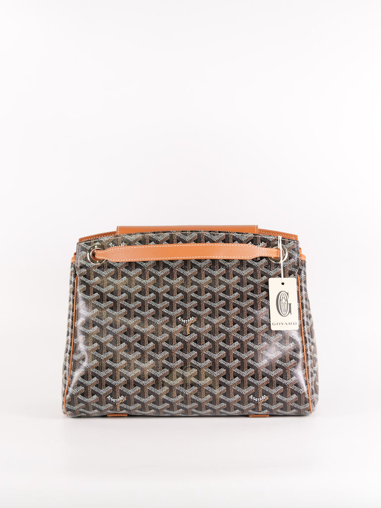 Sac Rouette Souple PM in Noir Et Naturel/Tan | Purse Maison Luxury Bags Shop