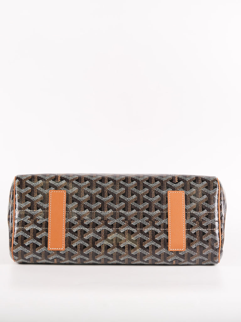 Sac Rouette Souple PM in Noir Et Naturel/Tan | Purse Maison Luxury Bags Shop