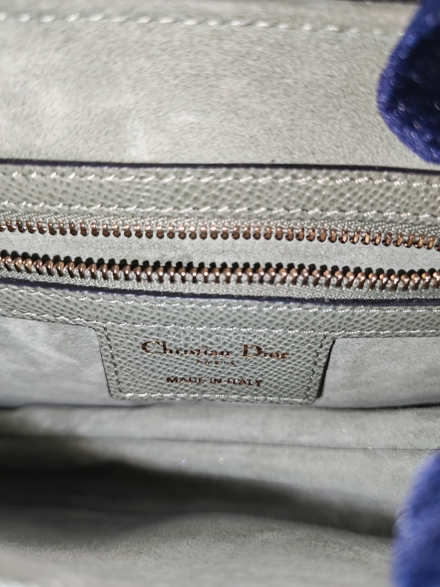 Saddle Medium in Muted Green Grained Calfskin Leather | Purse Maison Luxury Bags Shop