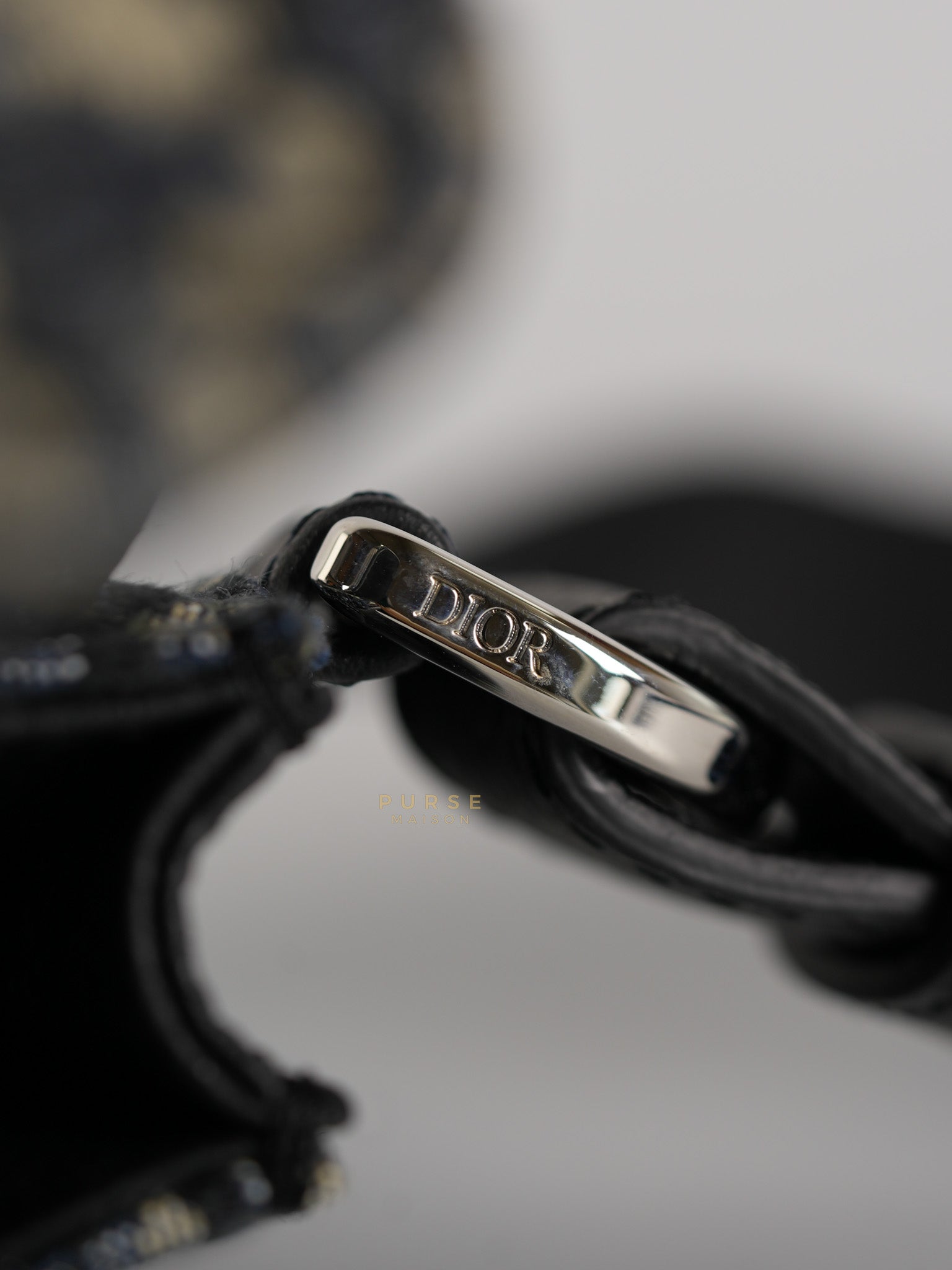 Saddle Messenger Bag Oblique Jacquard Canvas | Purse Maison Luxury Bags Shop