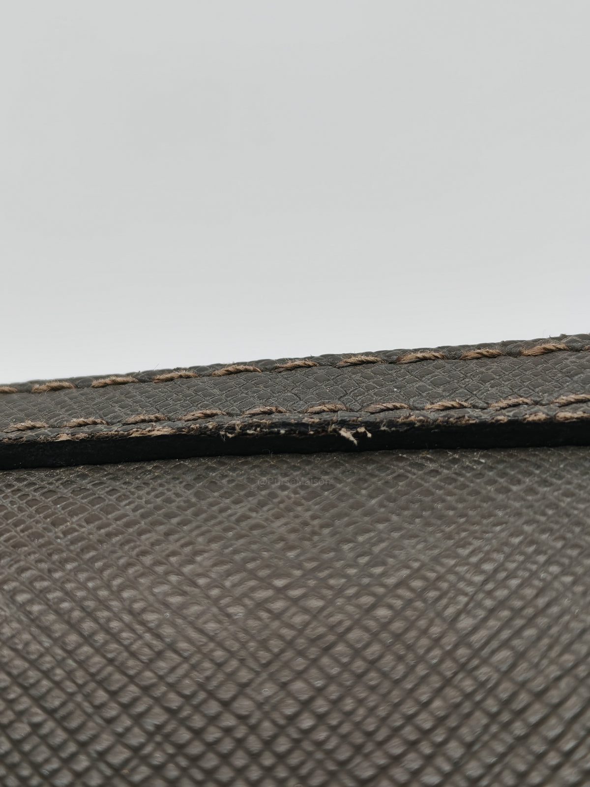 Prada Saffiano Lux Top Handle Bowler Bag in Olive Green Saffiano Cuir Leather and Gold Hardware