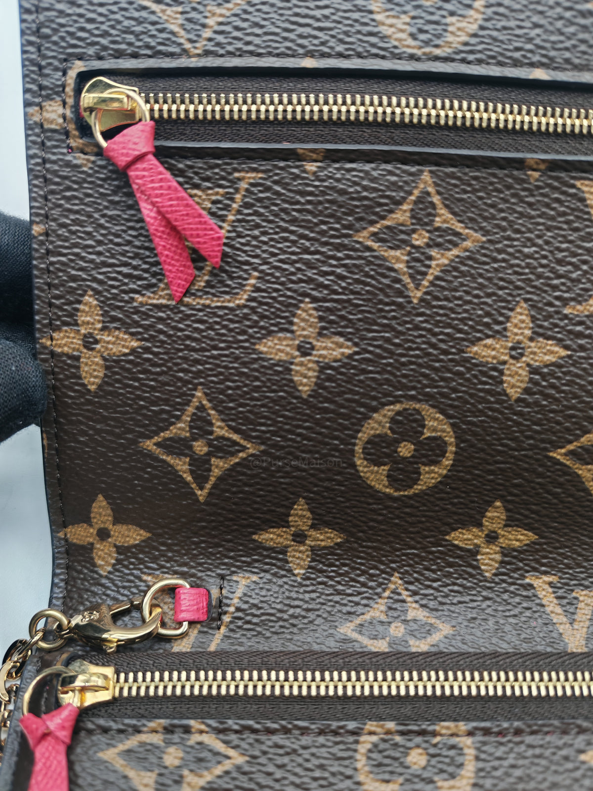 Louis Vuitton Summer Trunks Pochette Weekend Bag in Monogram Canvas and Gold Hardware (Datecode: UB1178)
