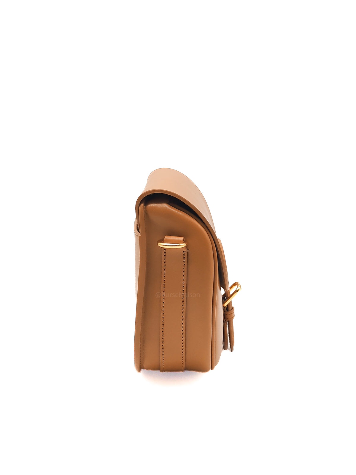 Dior Bobby Crossbody Bag Medium in Cognac Calfskin Leather