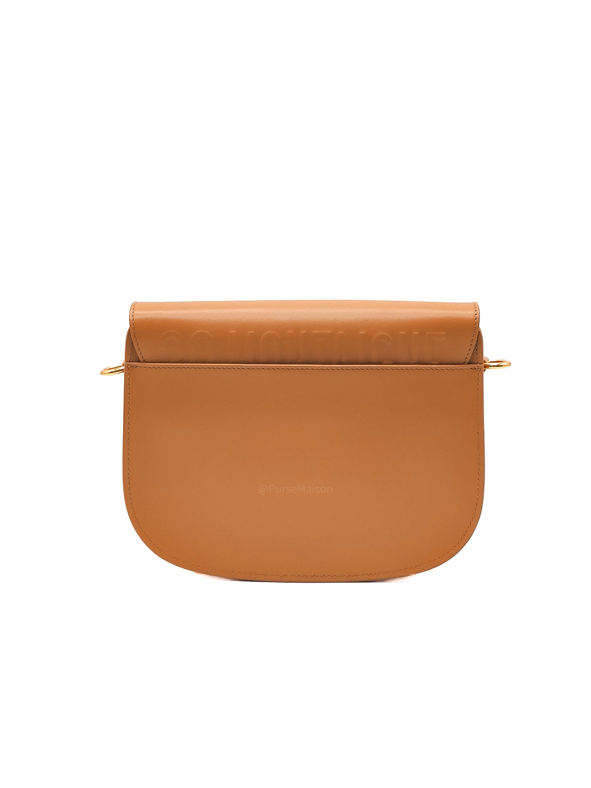 Dior Bobby Crossbody Bag Medium in Cognac Calfskin Leather