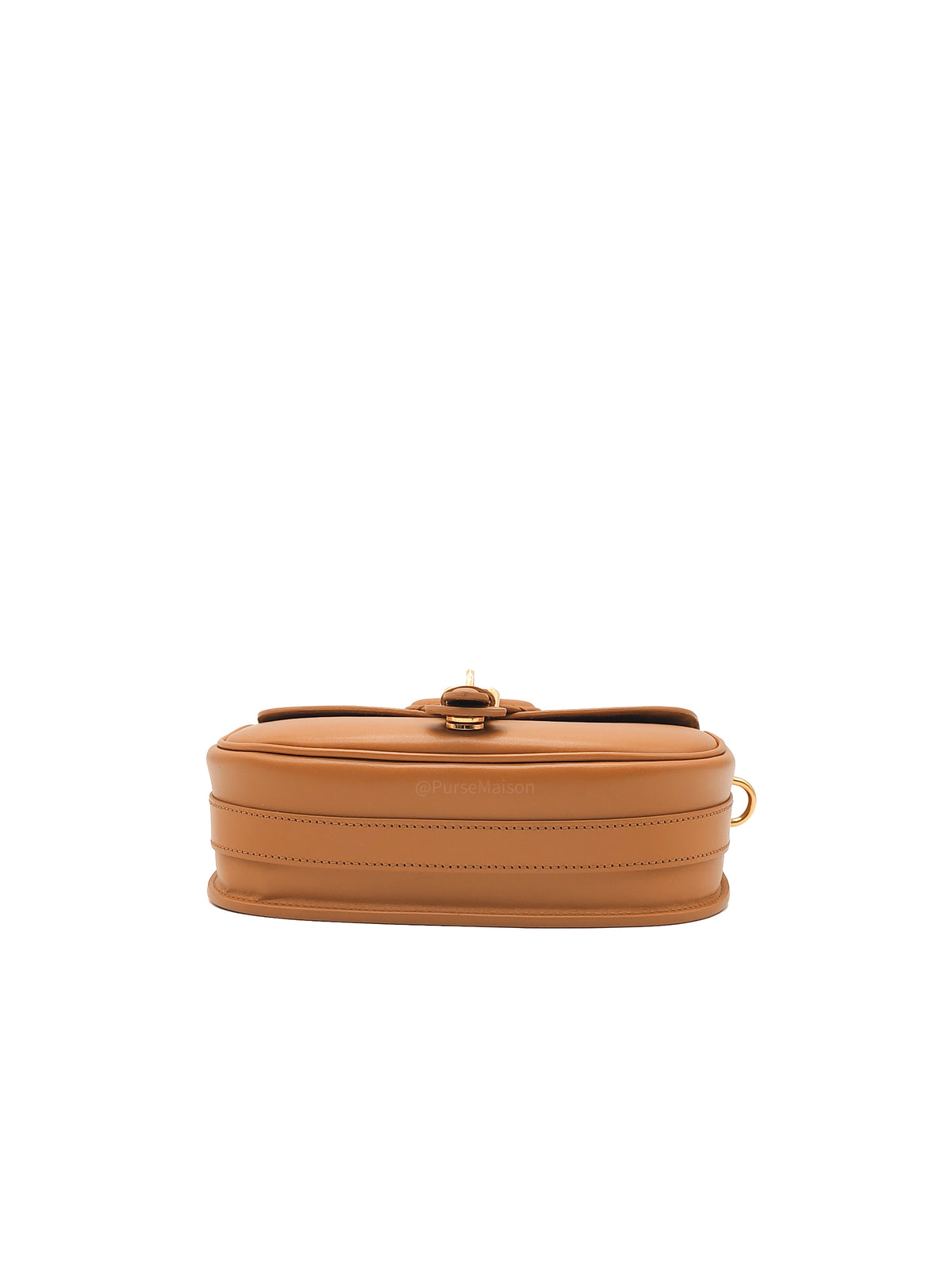 Dior Bobby Crossbody Bag Medium in Cognac Calfskin Leather