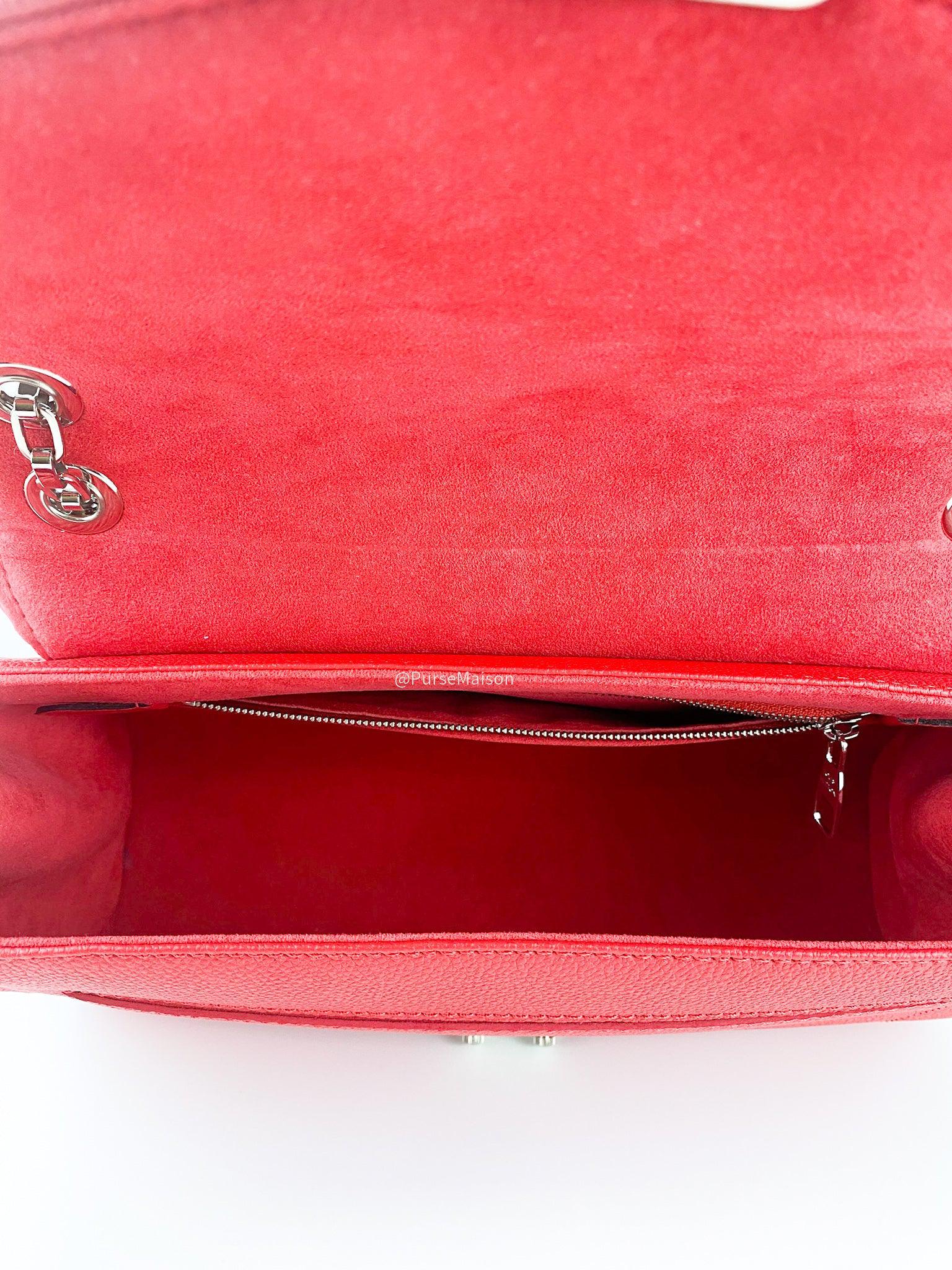 Louis Vuitton Saint Germain PM in Red Monogram Empreinte Leather (Date Code: TR0156)