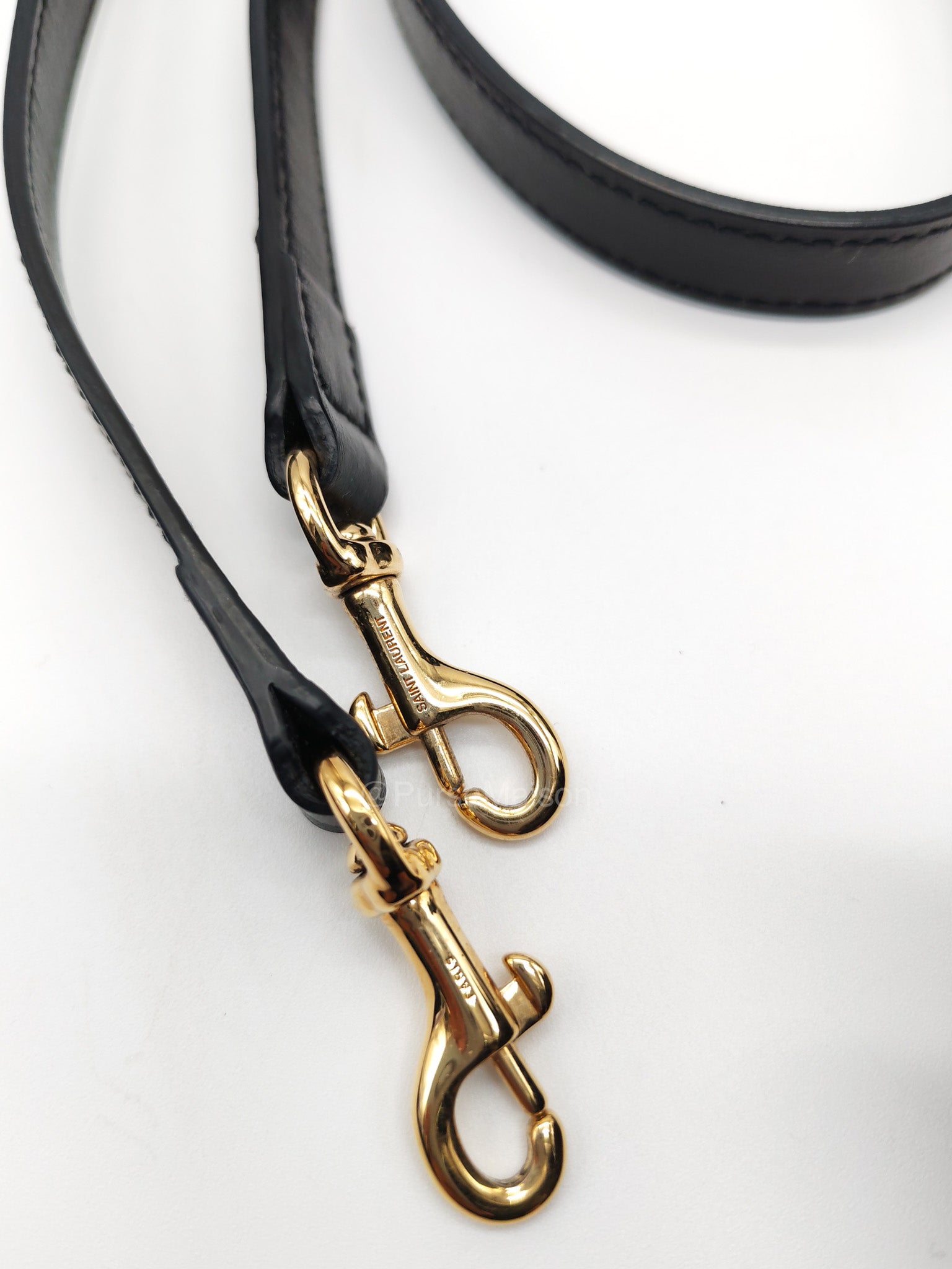 Saint Laurent Cabas Small Monogram in Black Smooth Calfskin Leather | Purse Maison Luxury Bags Shop
