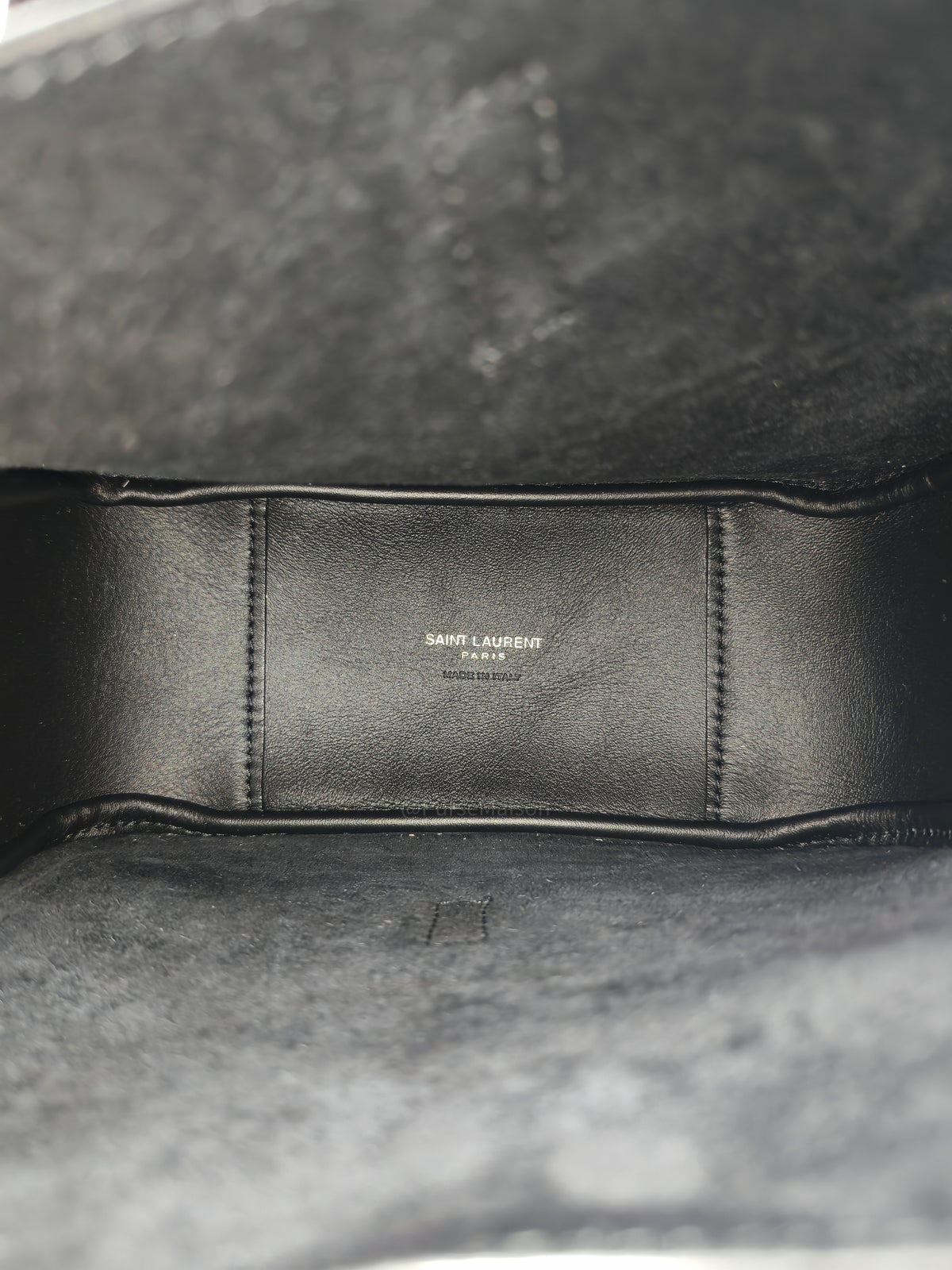 Saint Laurent Le 5 a 7 Supple Baby Hobo Bag in Black Grained Calfskin Leather | Purse Maison Luxury Bags Shop