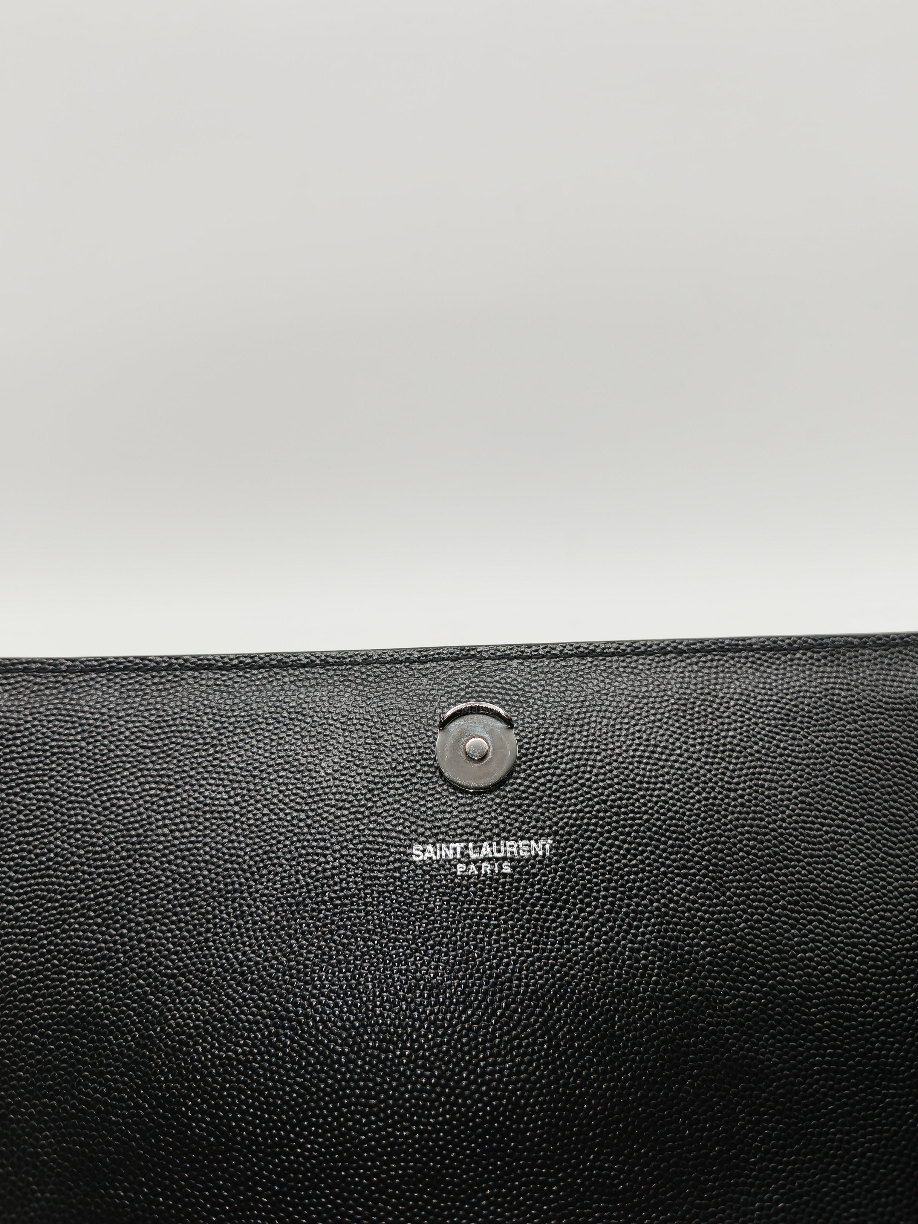 Saint Laurent Medium Kate Crossbody Bag in Black so Black Hardware | Purse Maison Luxury Bags Shop