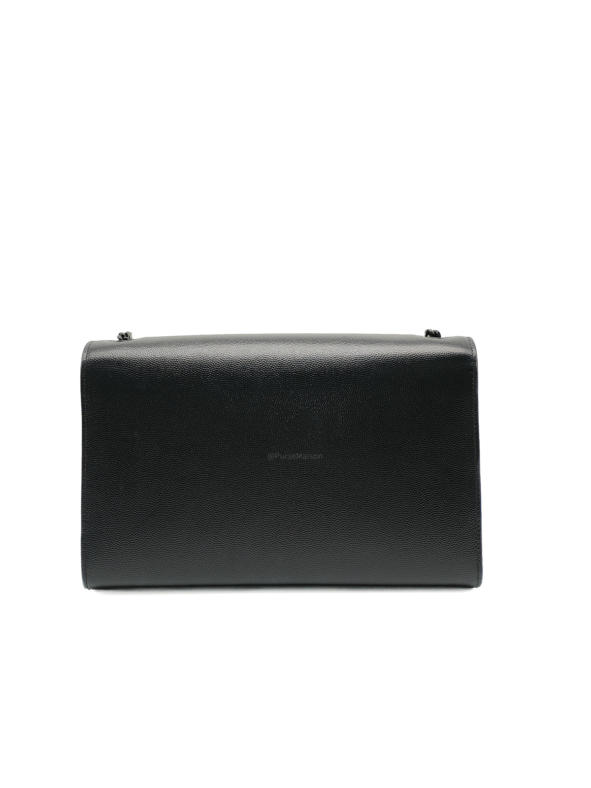 Saint Laurent Medium Kate Crossbody Bag in Black so Black Hardware | Purse Maison Luxury Bags Shop