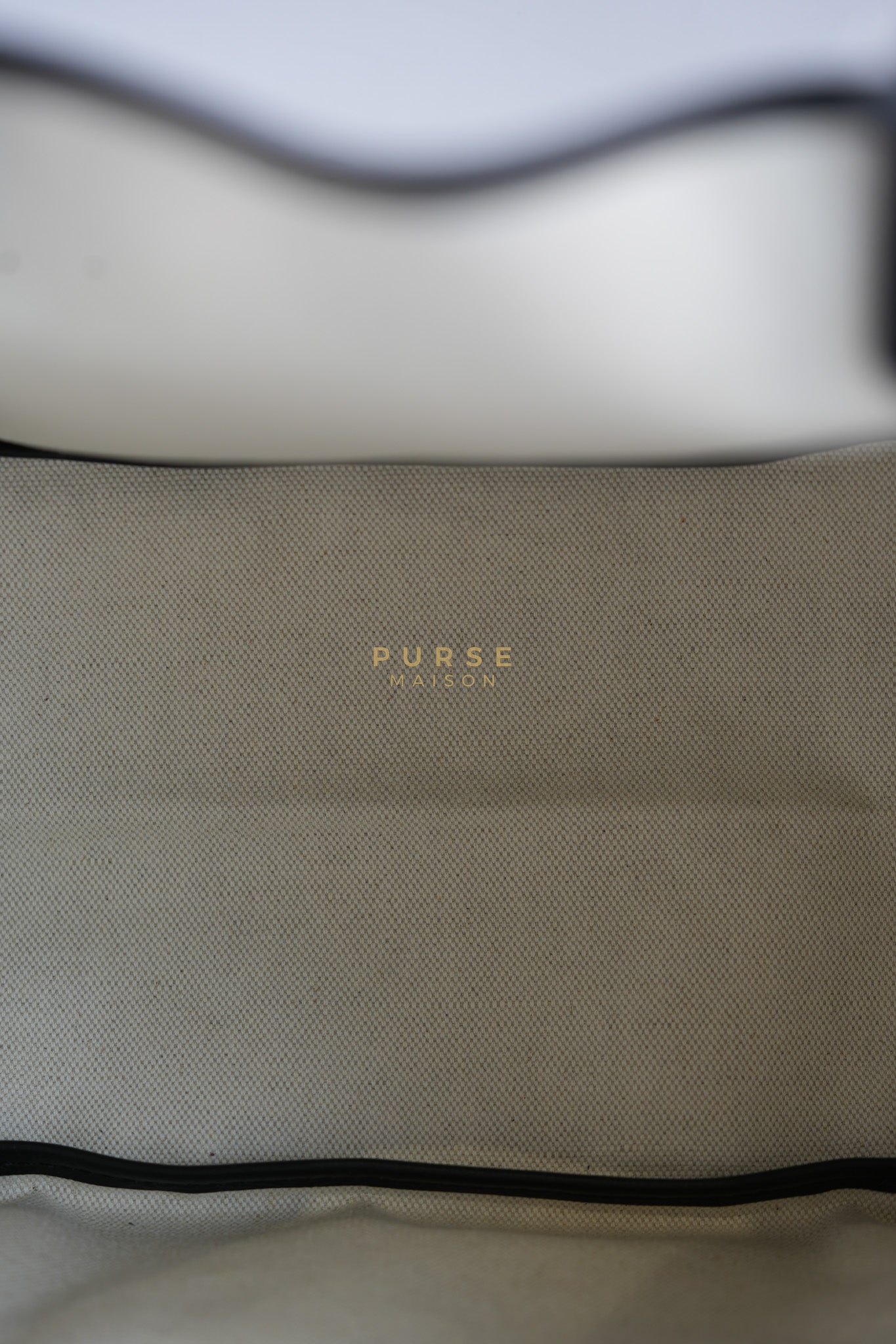 Saint Louis PM in Noir Goyardine Canvas | Purse Maison Luxury Bags Shop