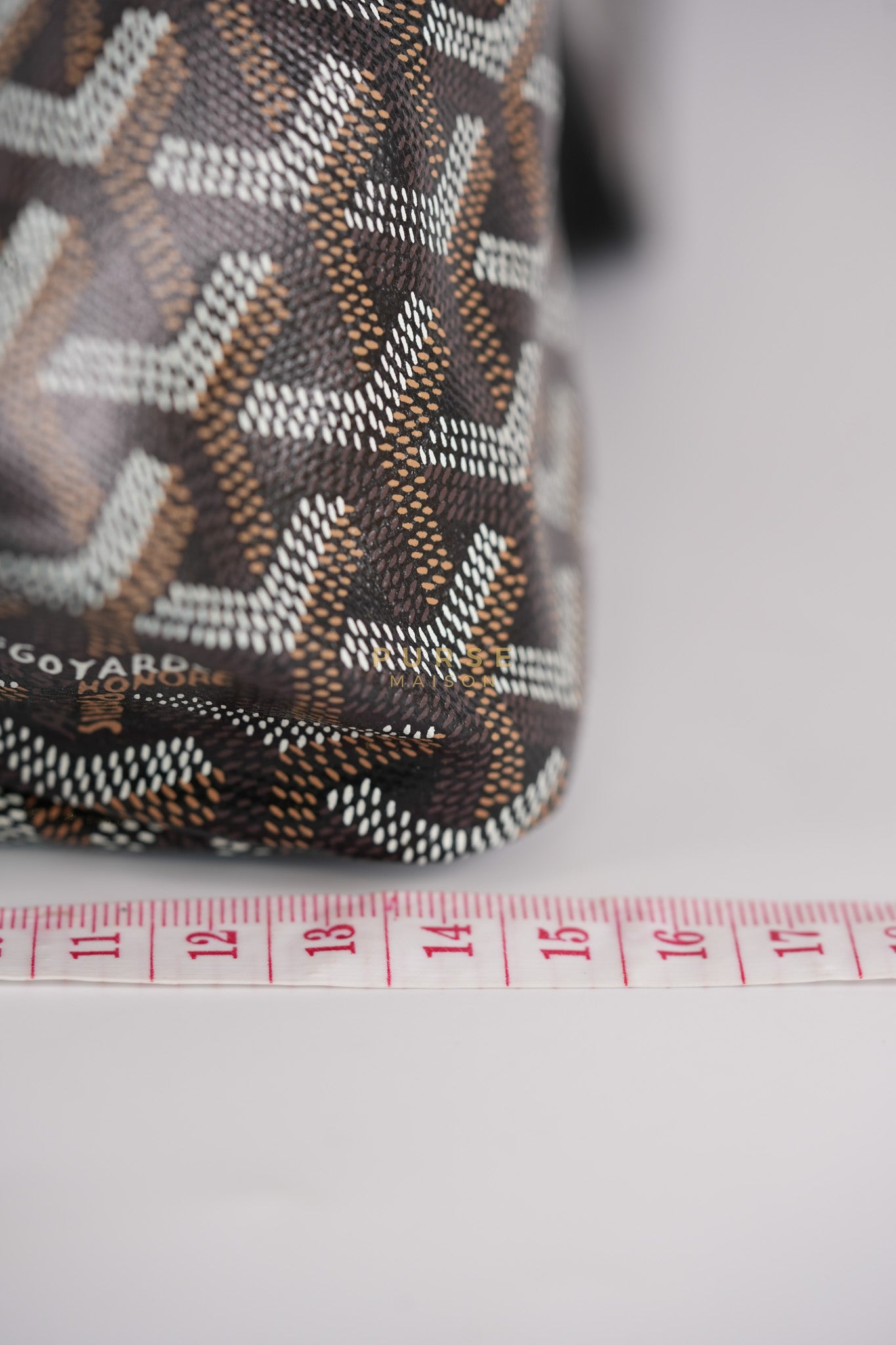 Saint Louis PM in Noir Goyardine Canvas | Purse Maison Luxury Bags Shop