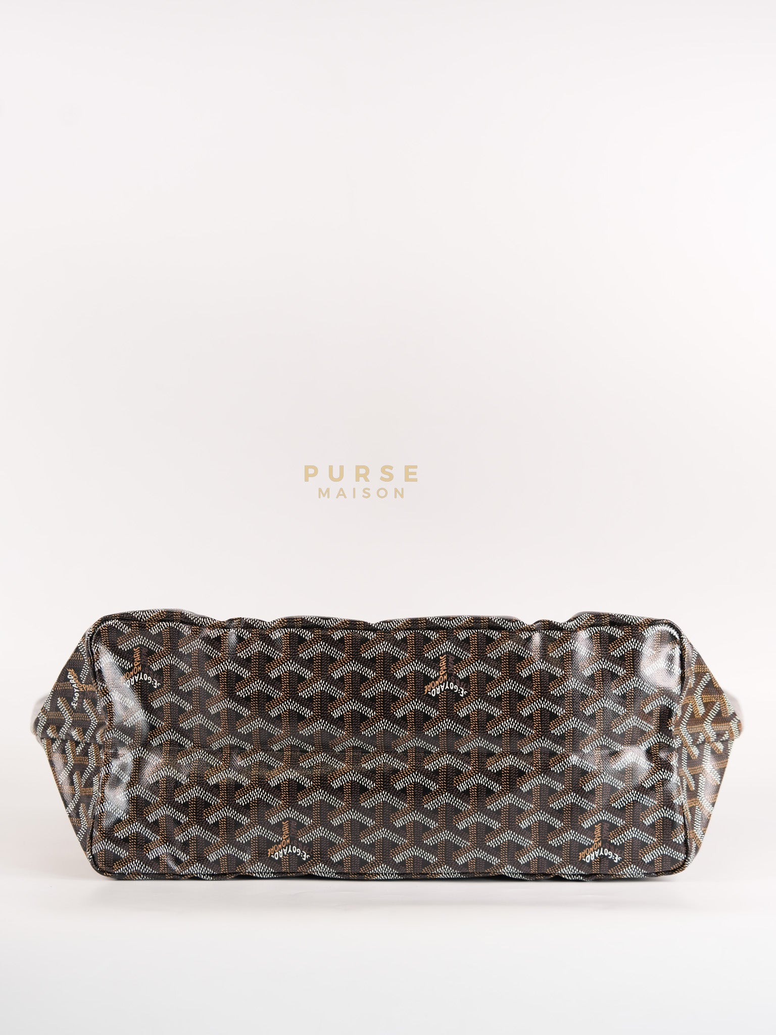 Saint Louis PM in Noir Goyardine Canvas | Purse Maison Luxury Bags Shop