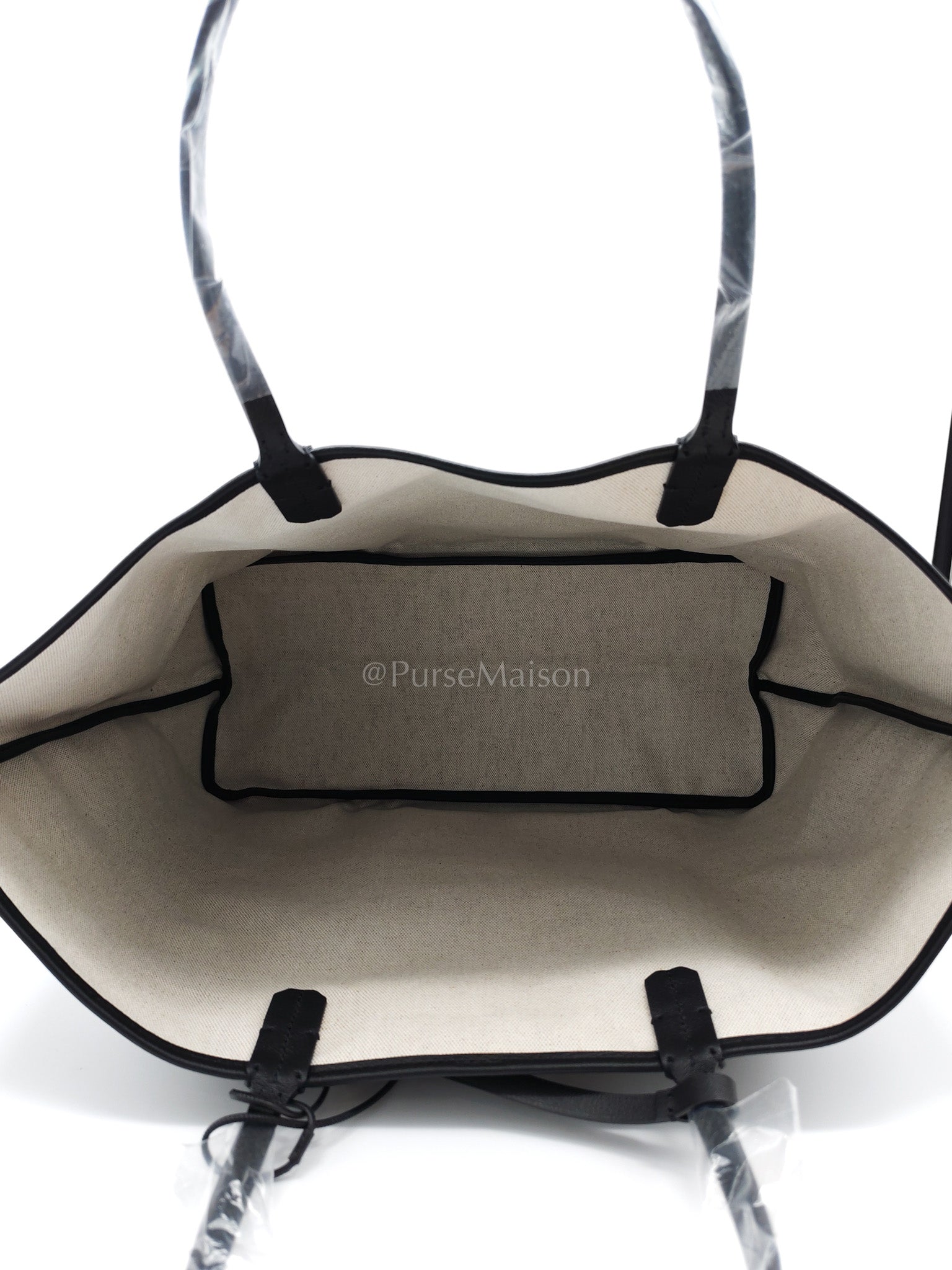 Saint Louis PM Black with Croc Universel Clip Charm in Goyardine Canvas Tote Bag | Purse Maison Luxury Bags Shop