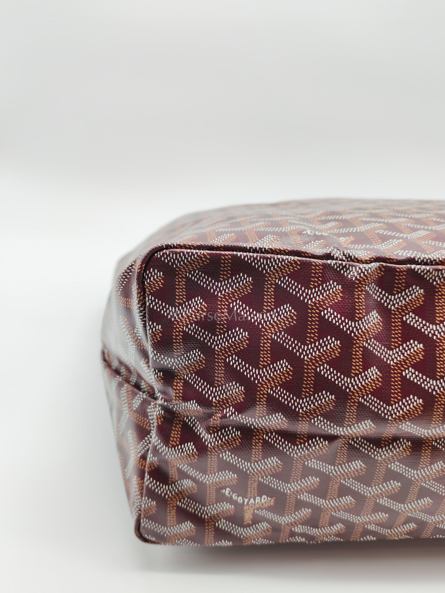 Saint Louis PM Bordeaux in Goyardine Canvas | Purse Maison Luxury Bags Shop