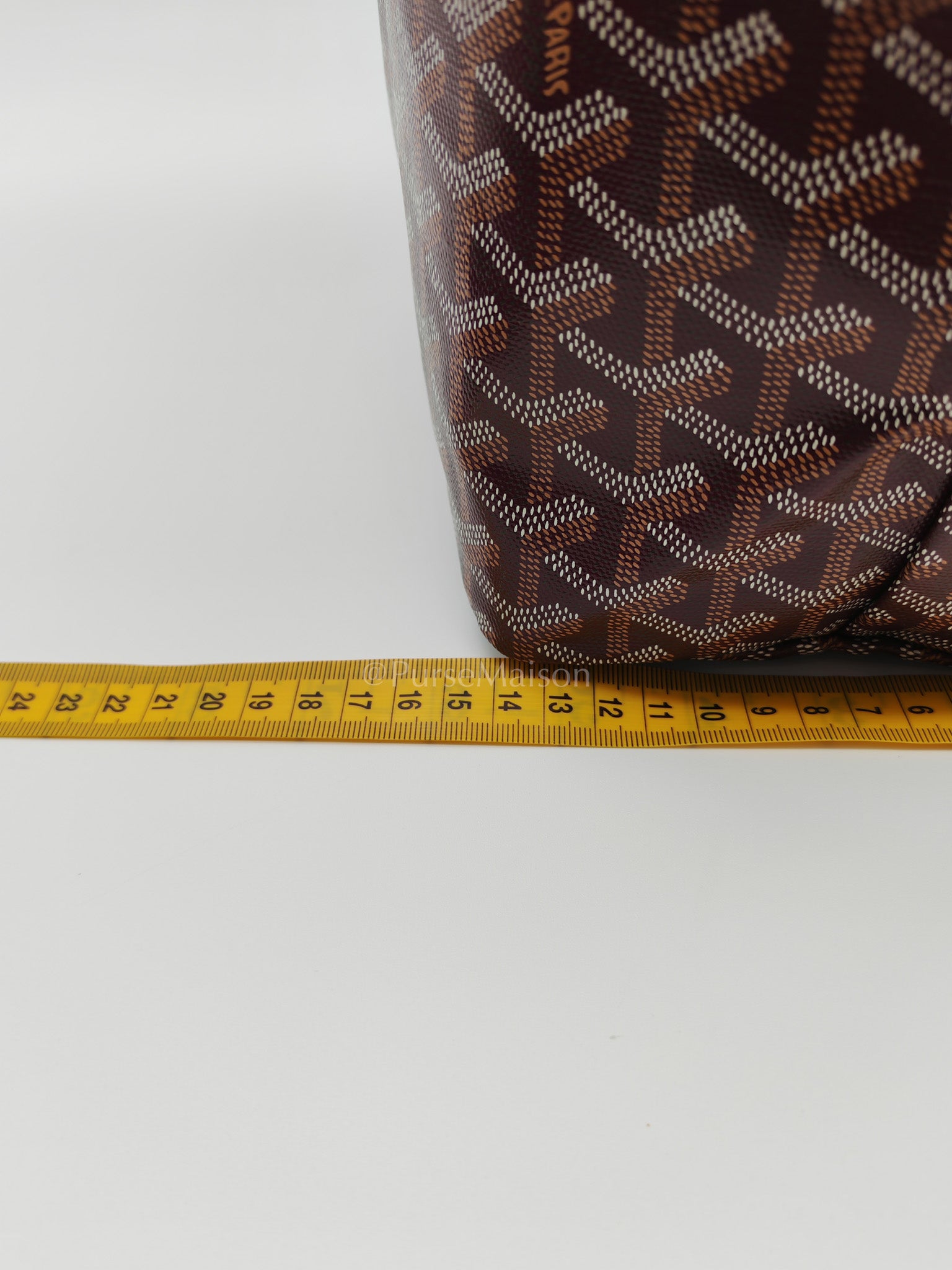 Saint Louis PM Bordeaux in Goyardine Canvas | Purse Maison Luxury Bags Shop