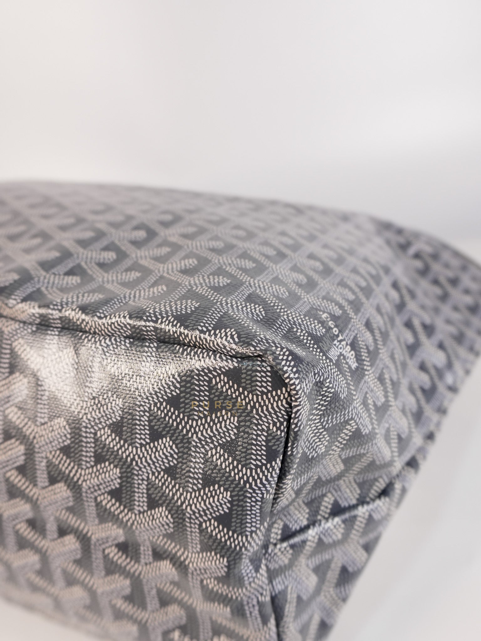 Saint Louis PM Gray in Goyardine Canvas | Purse Maison Luxury Bags Shop