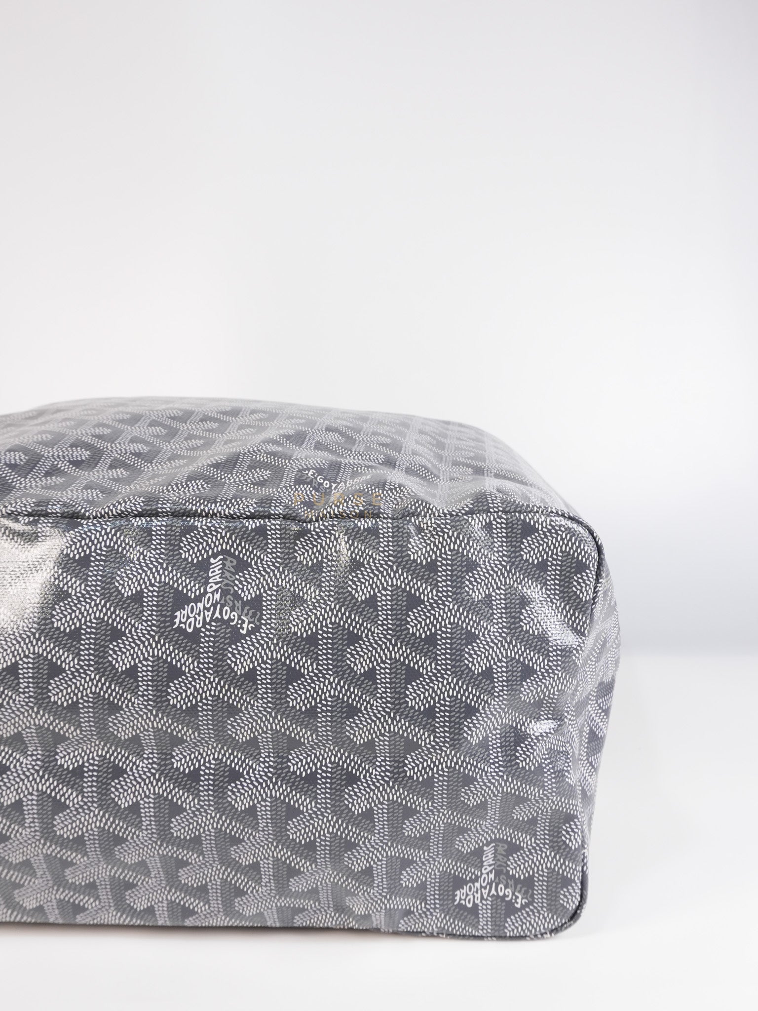 Saint Louis PM Gray in Goyardine Canvas | Purse Maison Luxury Bags Shop