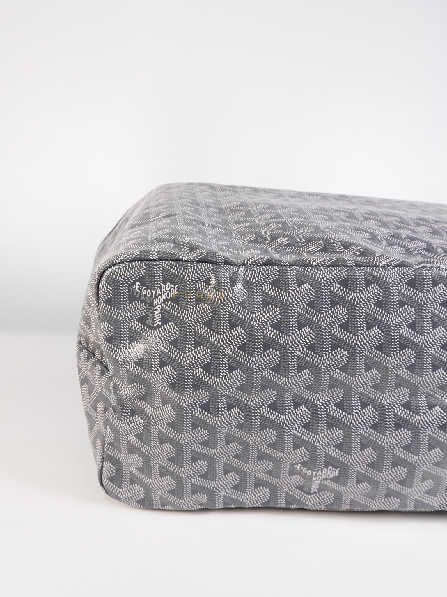 Saint Louis PM Gray in Goyardine Canvas | Purse Maison Luxury Bags Shop