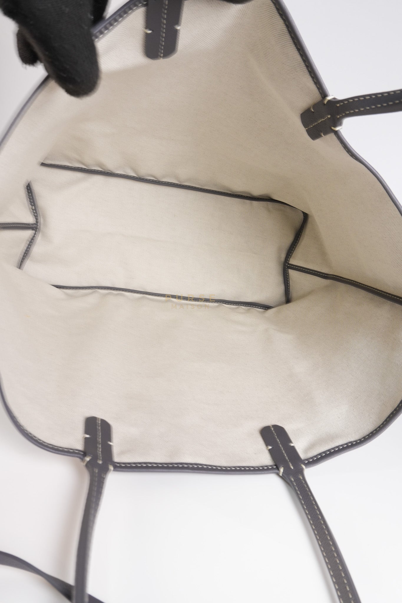 Saint Louis PM Gray in Goyardine Canvas | Purse Maison Luxury Bags Shop