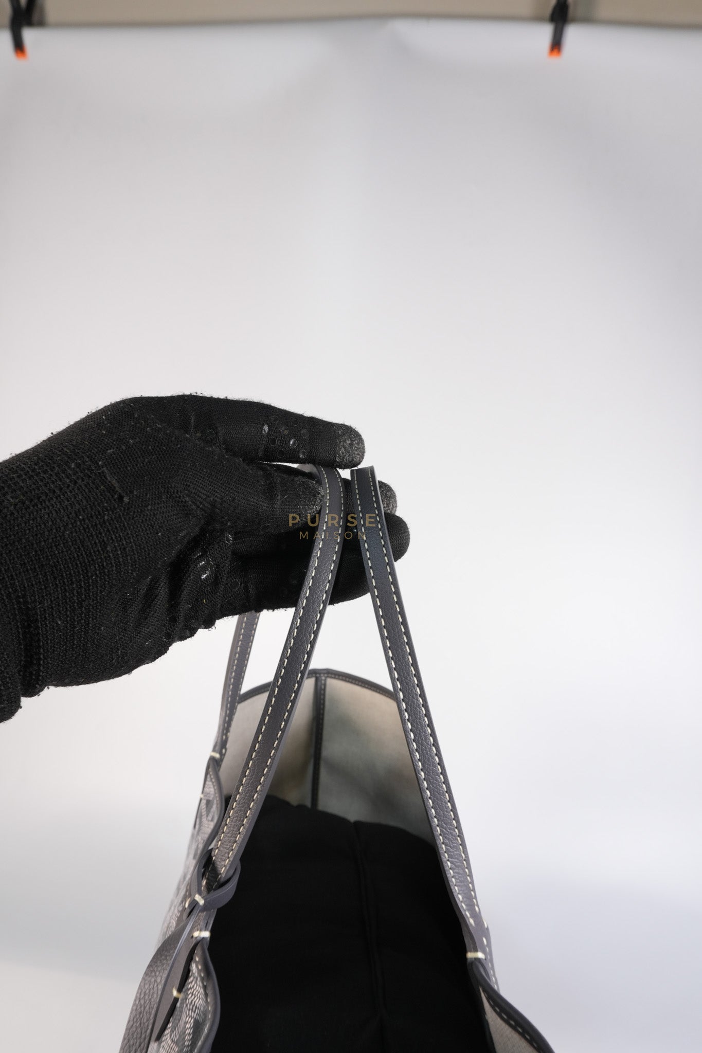 Saint Louis PM Gray in Goyardine Canvas | Purse Maison Luxury Bags Shop