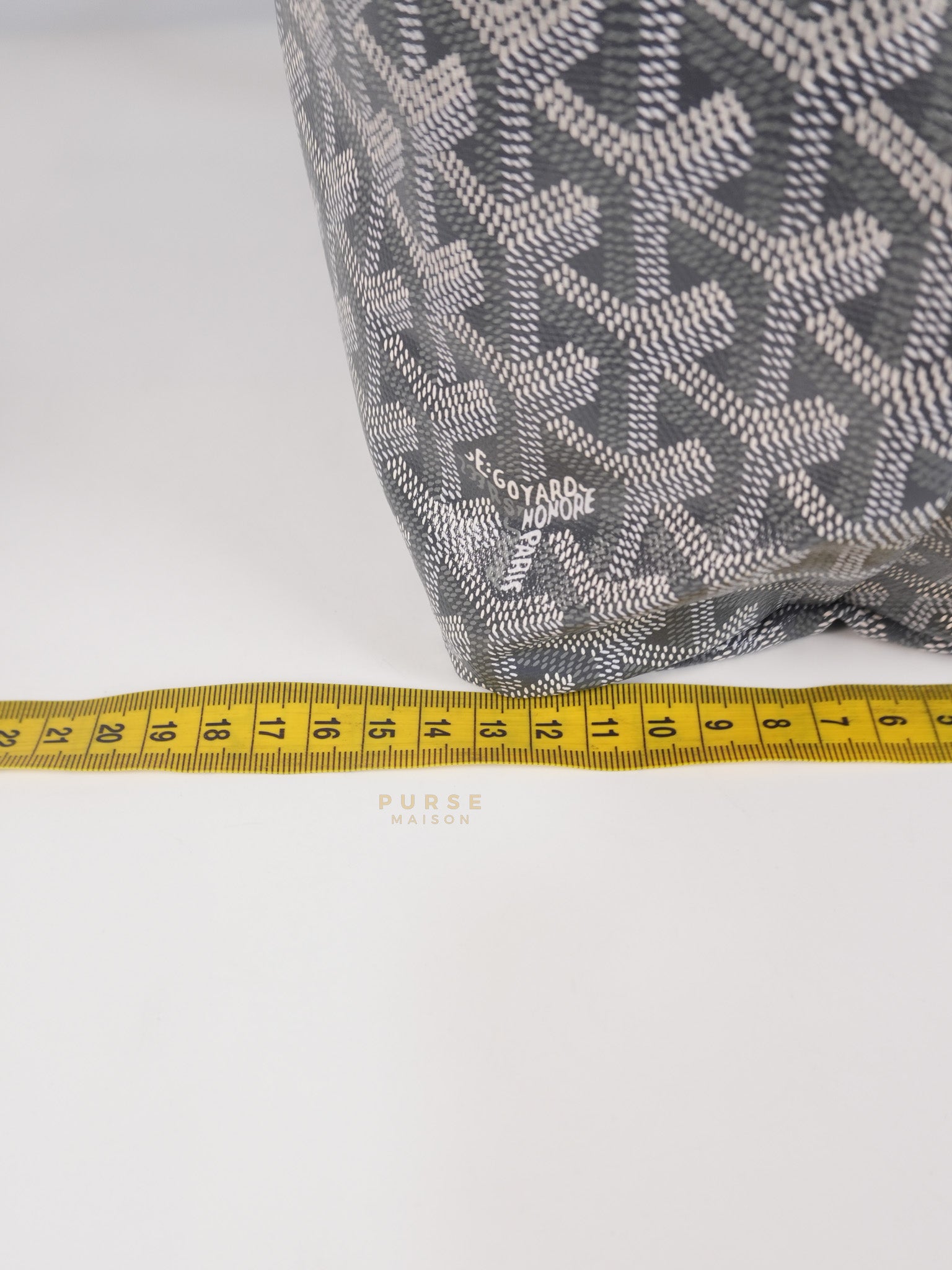 Saint Louis PM Gray in Goyardine Canvas | Purse Maison Luxury Bags Shop