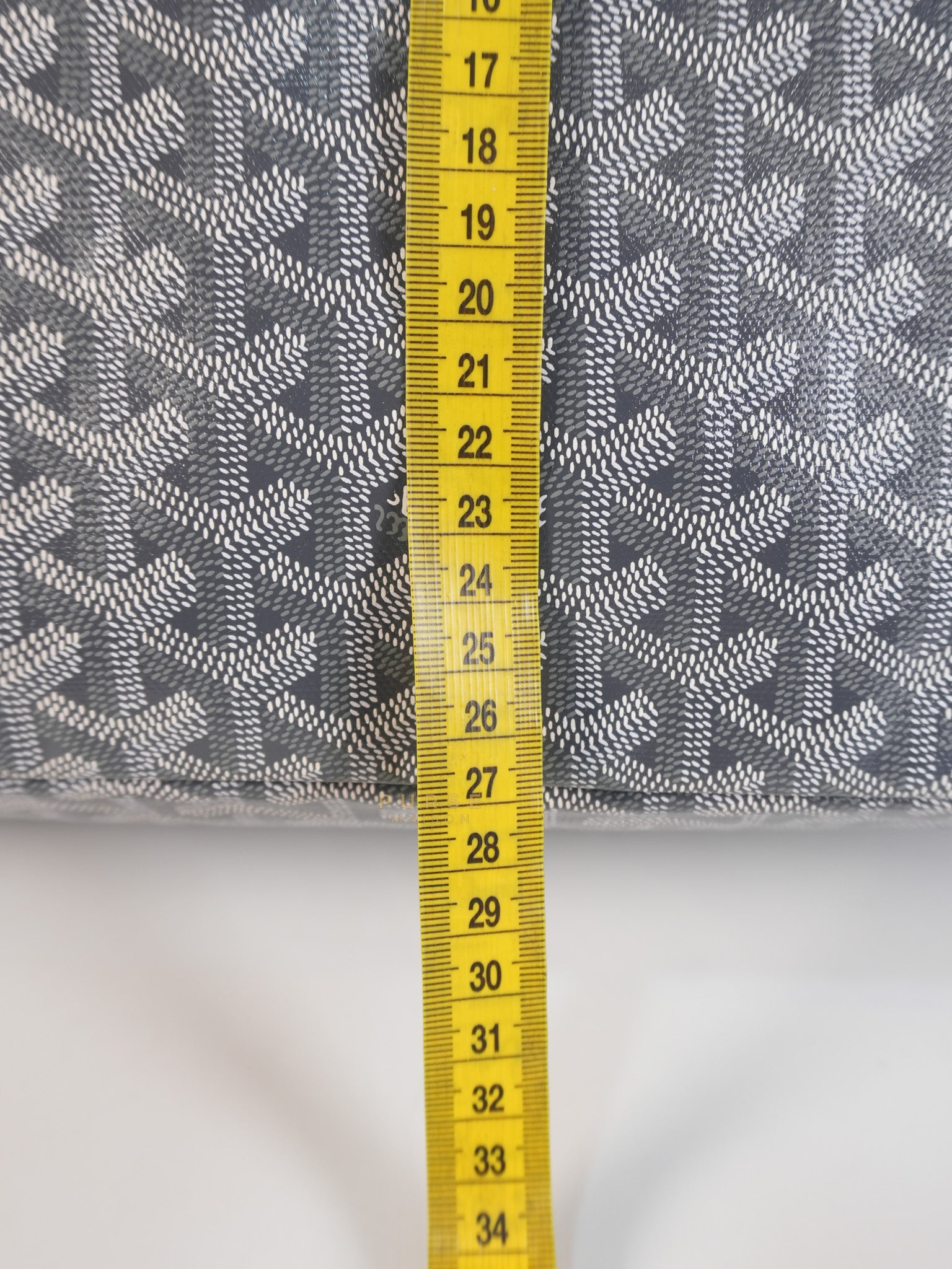 Saint Louis PM Gray in Goyardine Canvas | Purse Maison Luxury Bags Shop