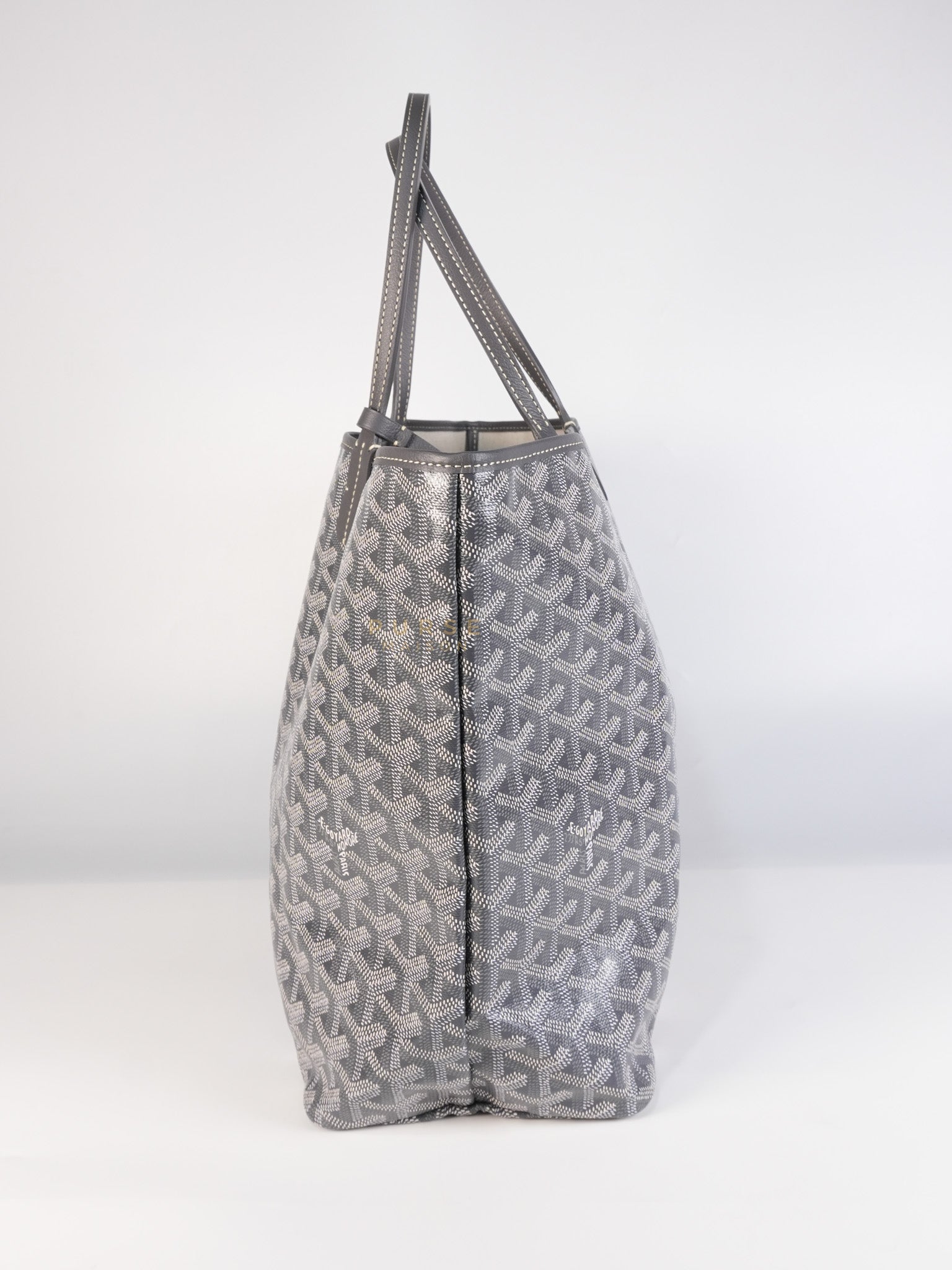 Saint Louis PM Gray in Goyardine Canvas | Purse Maison Luxury Bags Shop