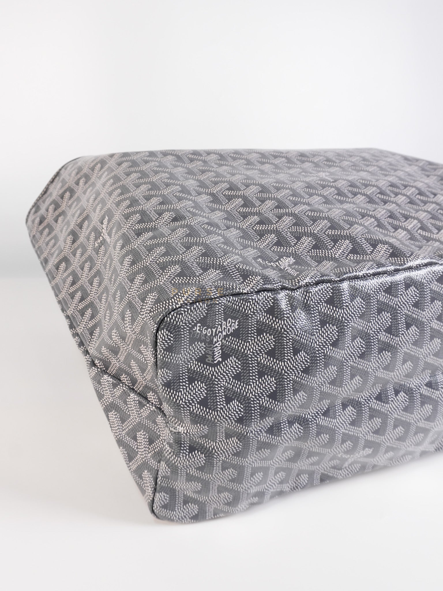 Saint Louis PM Gray in Goyardine Canvas | Purse Maison Luxury Bags Shop