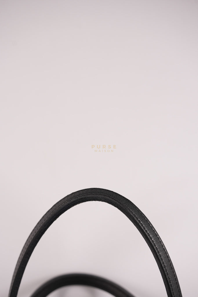 Saint Louis PM in Black Goyardine Canvas | Purse Maison Luxury Bags Shop