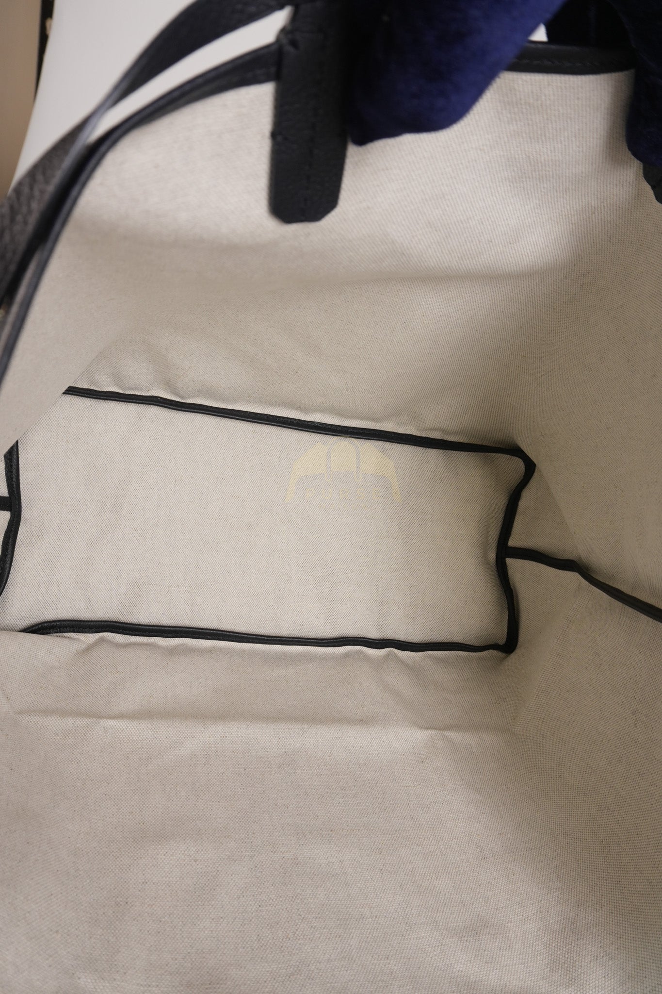 Saint Louis PM in Black Goyardine Canvas | Purse Maison Luxury Bags Shop