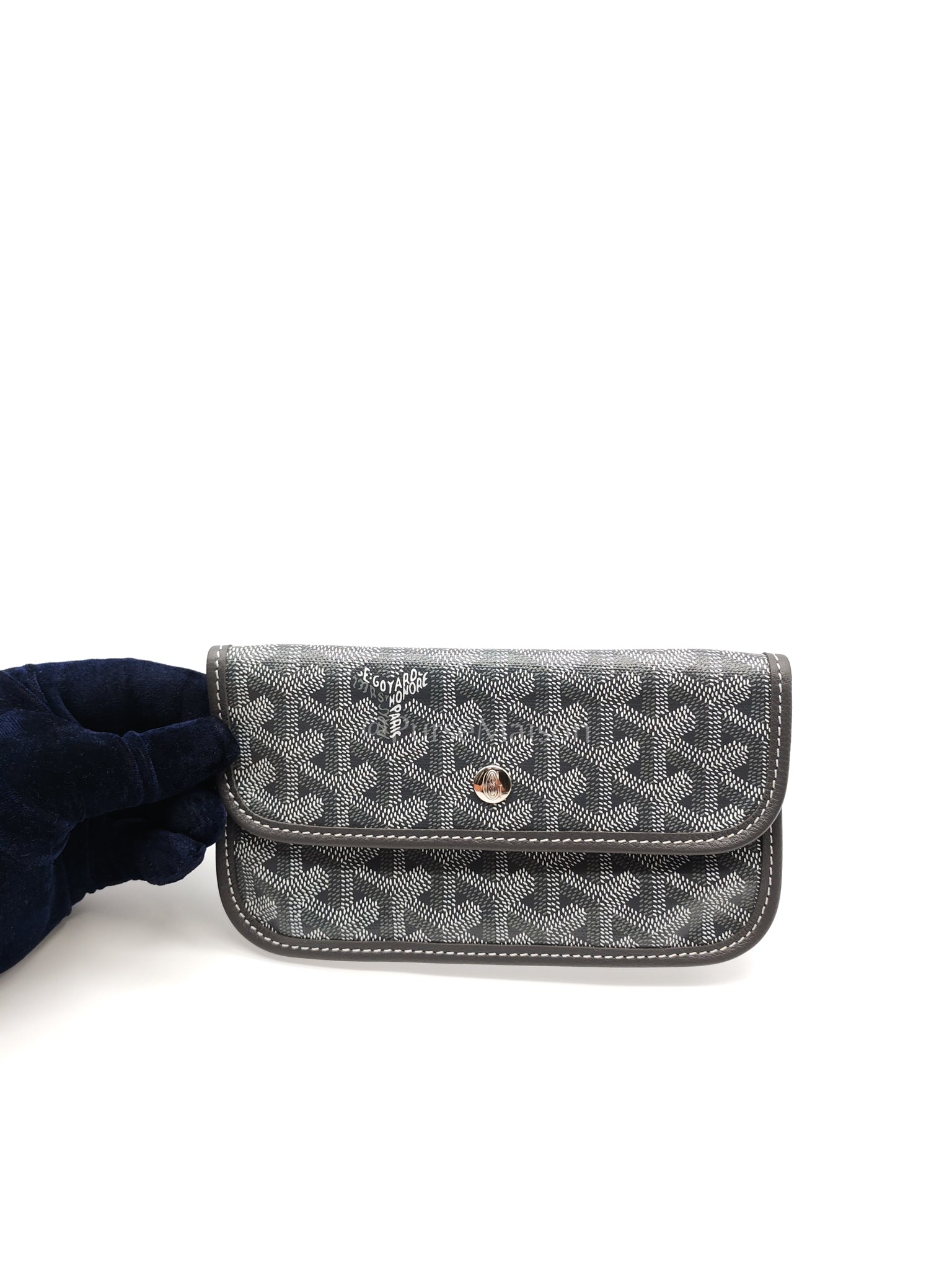 Saint Louis PM in Gray Goyardine Canvas | Purse Maison Luxury Bags Shop