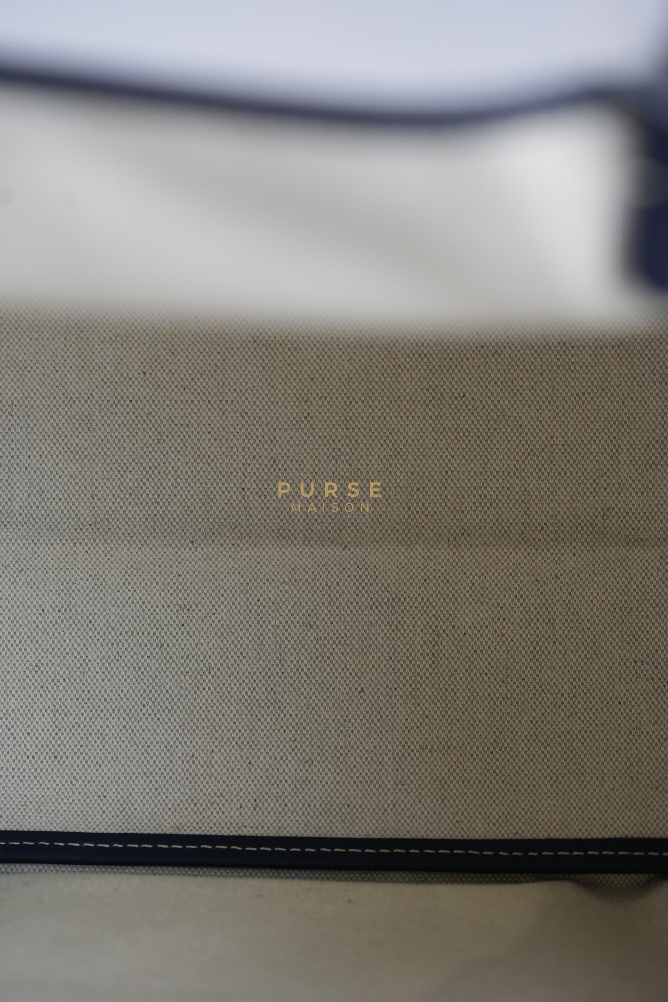 Saint Louis PM in Navy Blue Goyardine Canvas | Purse Maison Luxury Bags Shop