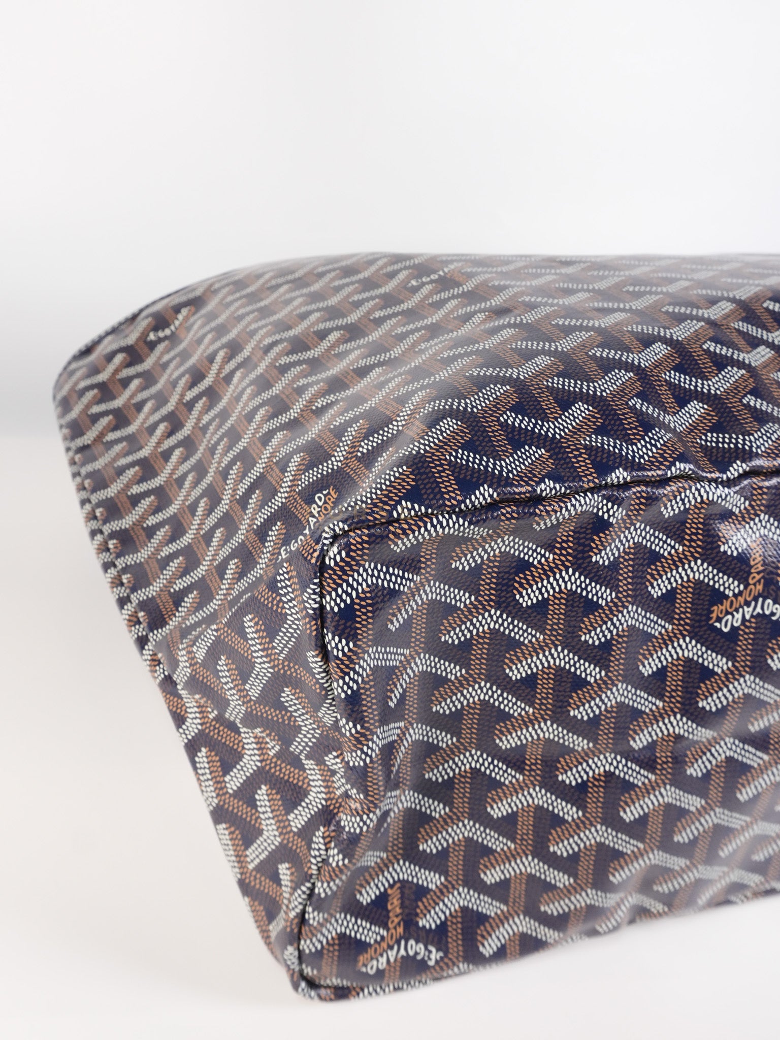 Saint Louis PM Navy Blue in Goyardine Canvas | Purse Maison Luxury Bags Shop