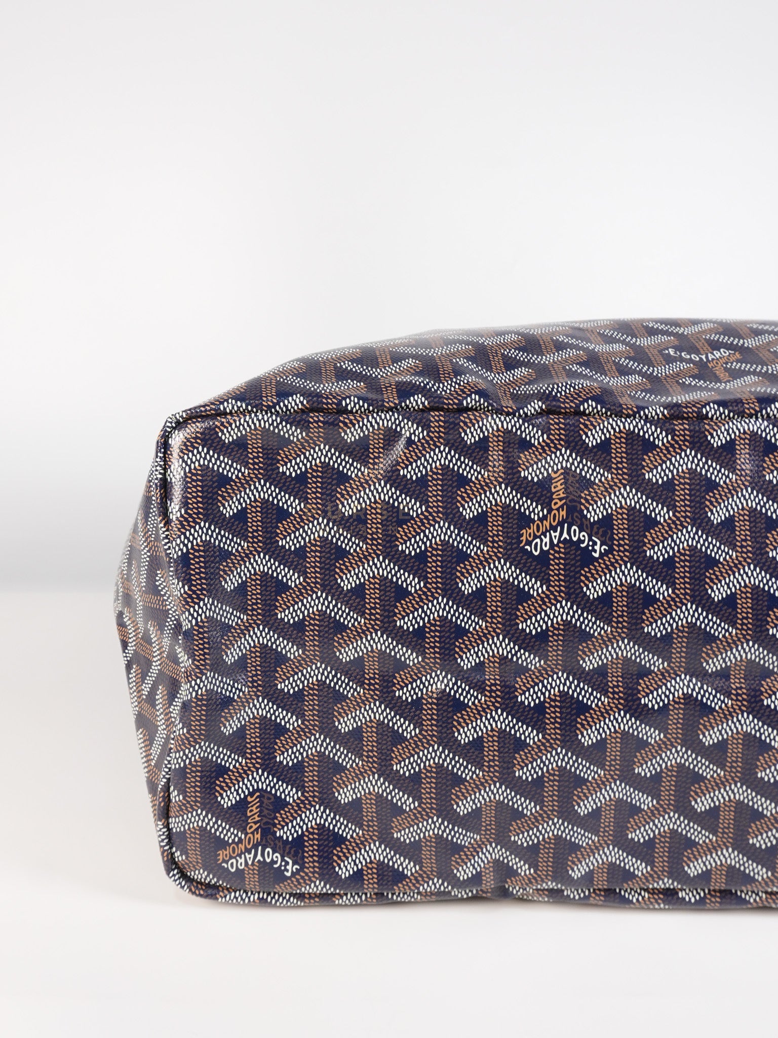 Saint Louis PM Navy Blue in Goyardine Canvas | Purse Maison Luxury Bags Shop