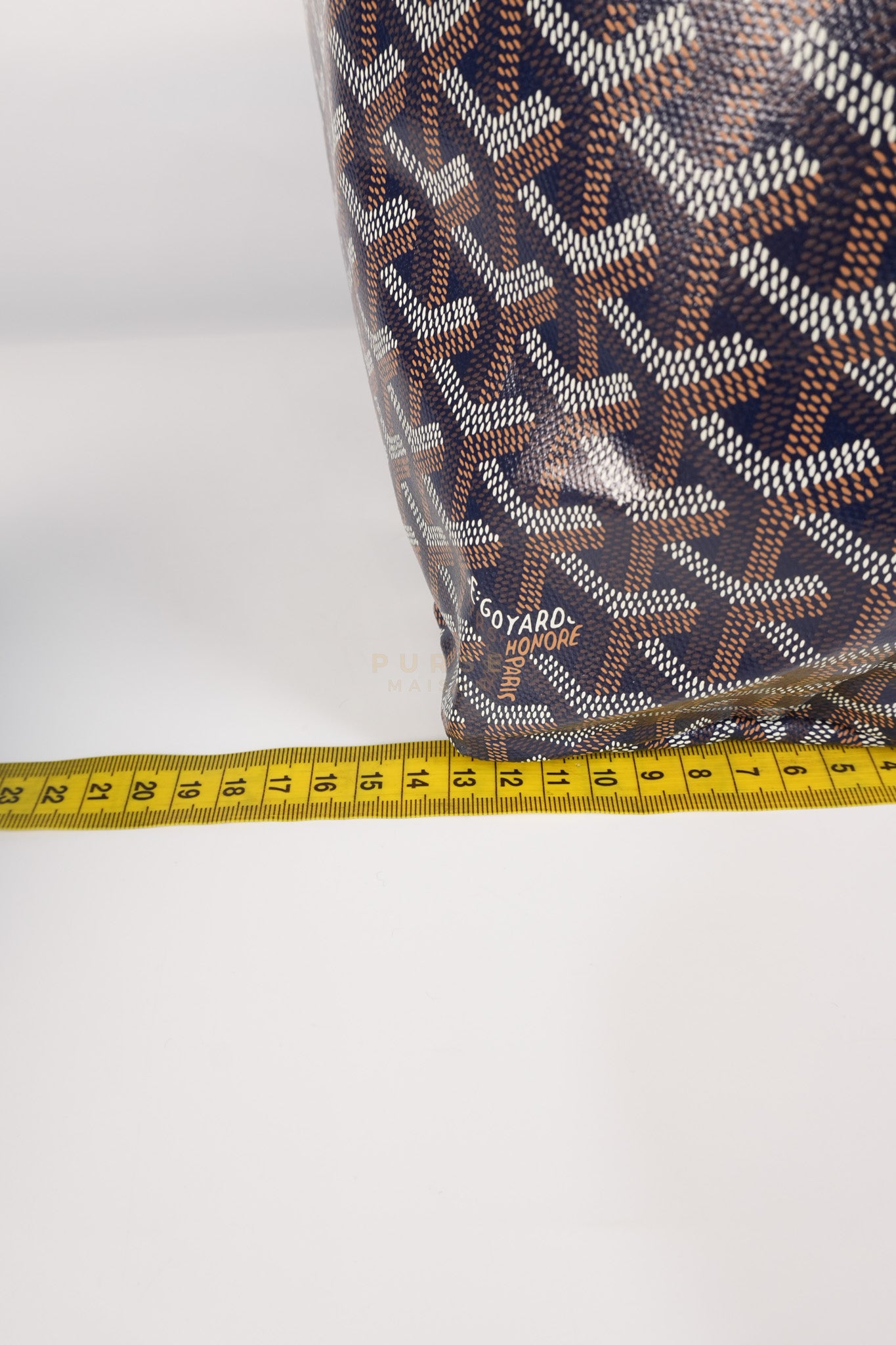 Saint Louis PM Navy Blue in Goyardine Canvas | Purse Maison Luxury Bags Shop