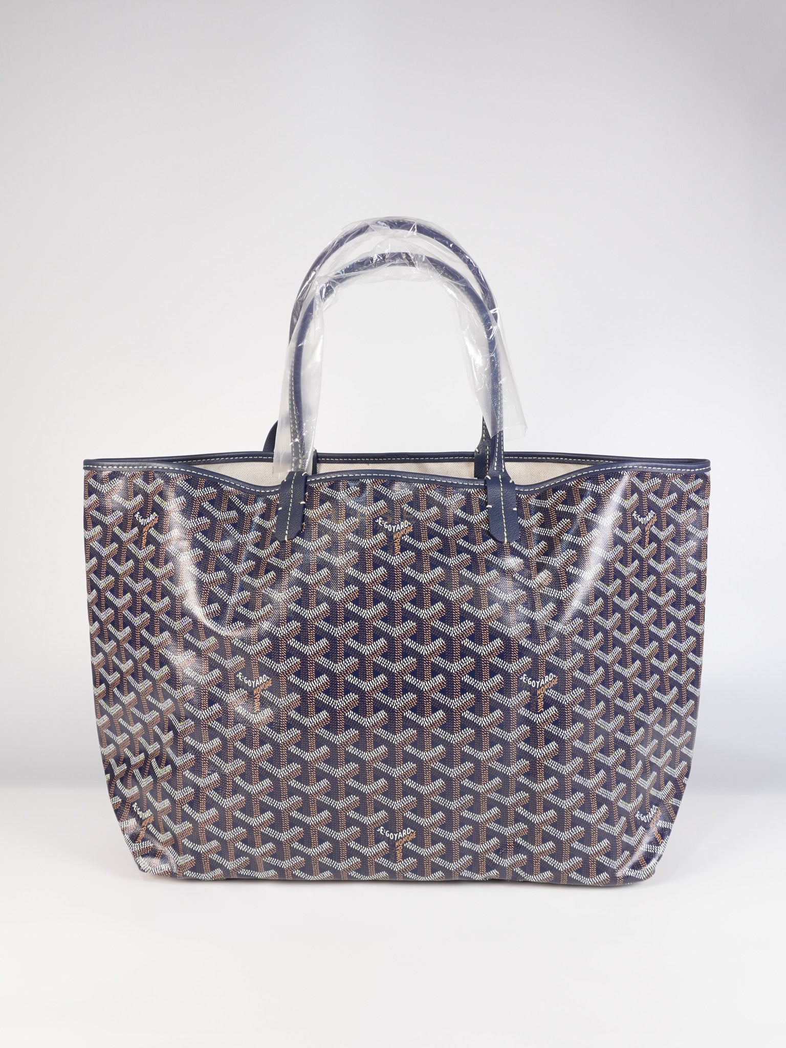 Saint Louis PM Navy Blue in Goyardine Canvas | Purse Maison Luxury Bags Shop
