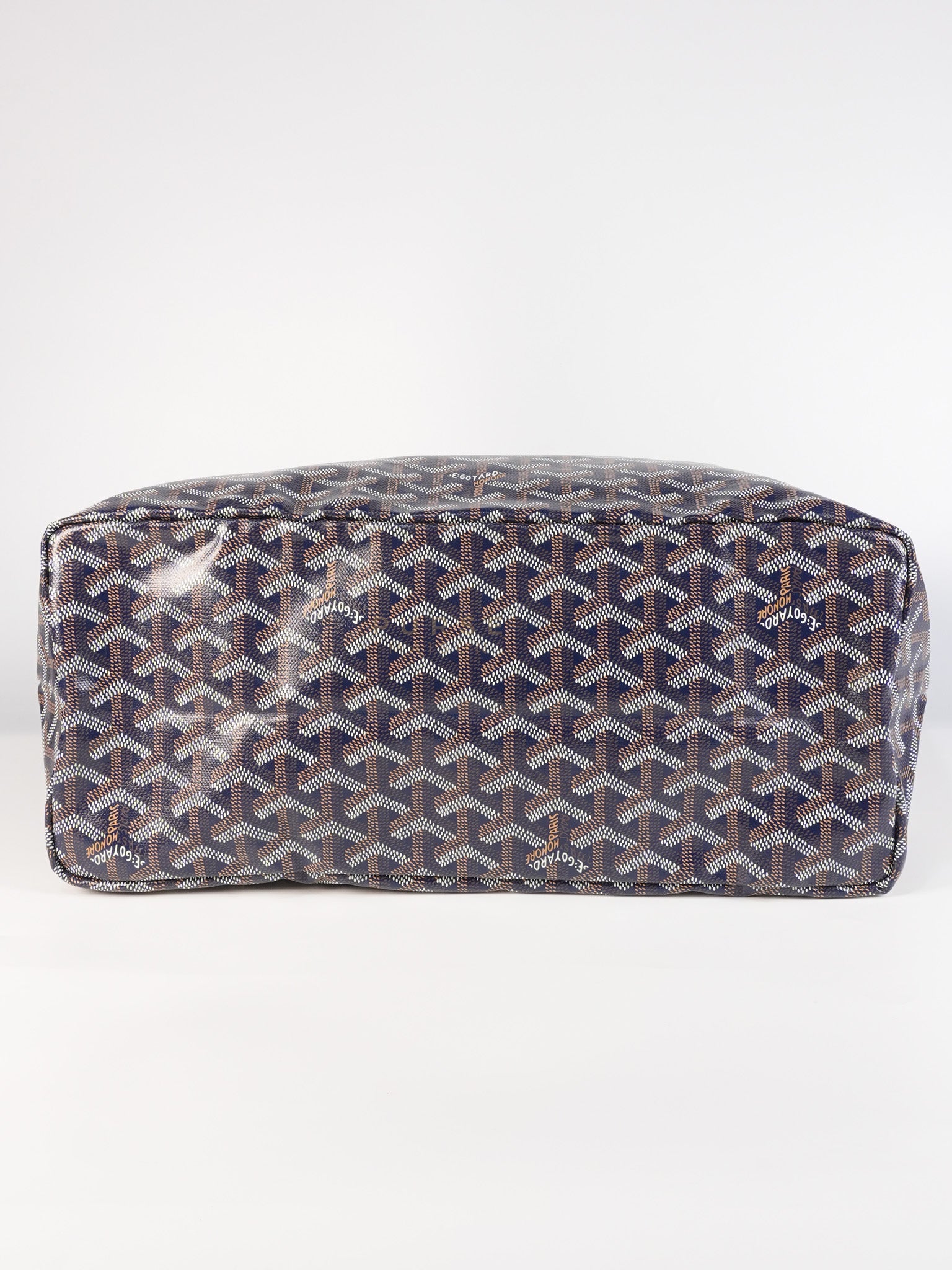 Saint Louis PM Navy Blue in Goyardine Canvas | Purse Maison Luxury Bags Shop