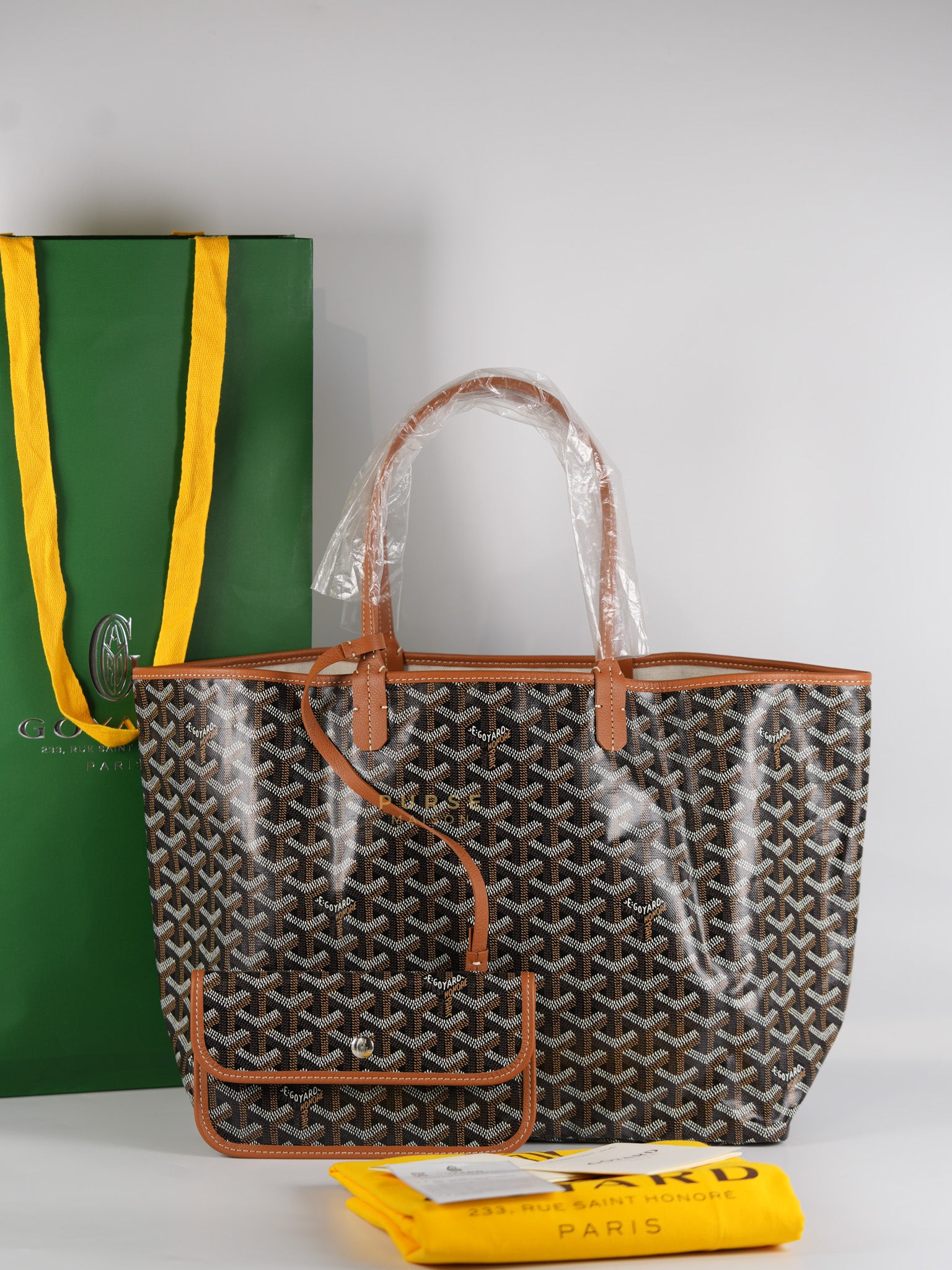 Saint Louis PM Tote Bag in Tan | Purse Maison Luxury Bags Shop