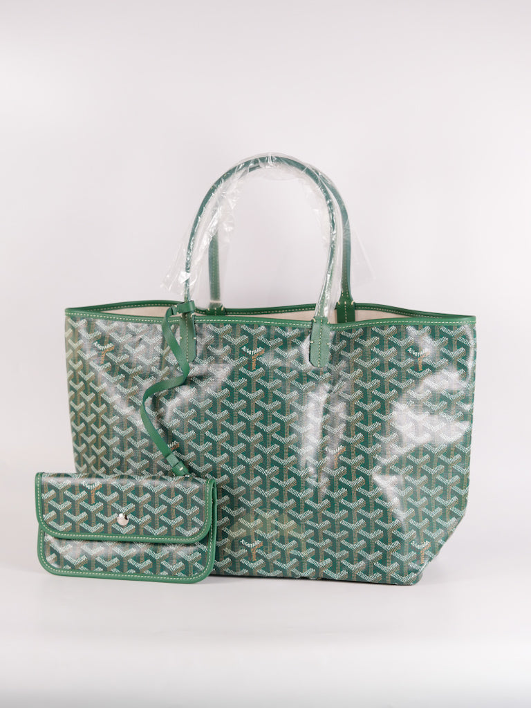 Saint Louis PM Tote Bag in Vert (Green) | Purse Maison Luxury Bags Shop