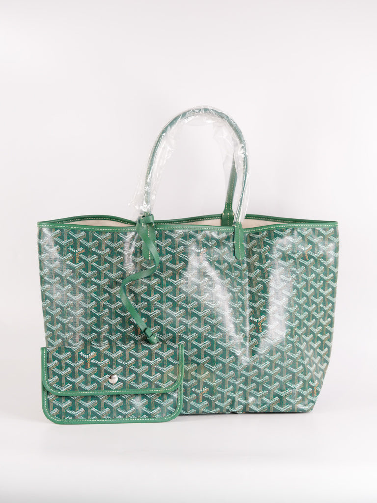Saint Louis PM Tote Bag in Vert (Green) | Purse Maison Luxury Bags Shop