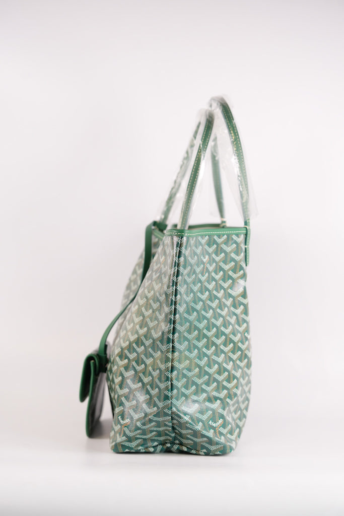 Saint Louis PM Tote Bag in Vert (Green) | Purse Maison Luxury Bags Shop